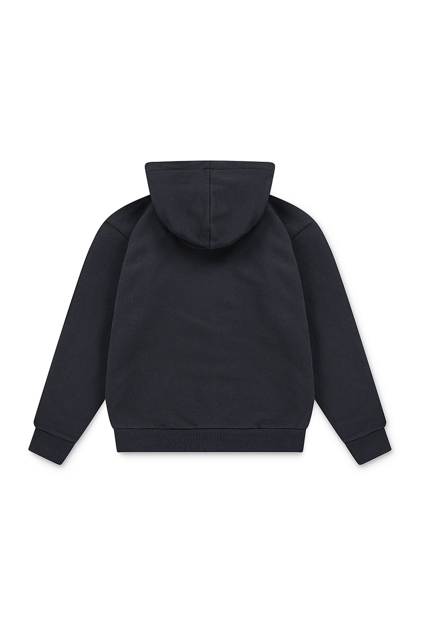 GIRLS LVG-BATWING CHEST HIT HOODIE JET BLACK 2
