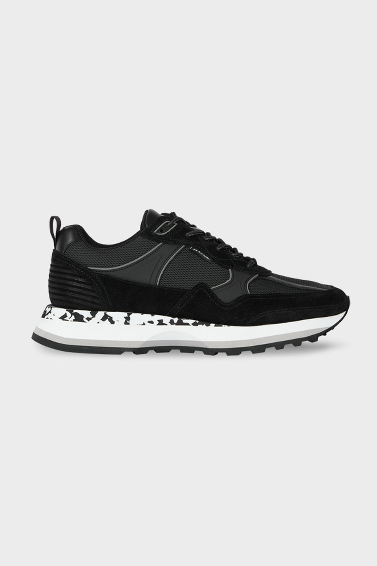 MENS SHOE BANKS BLACK BLACK 2