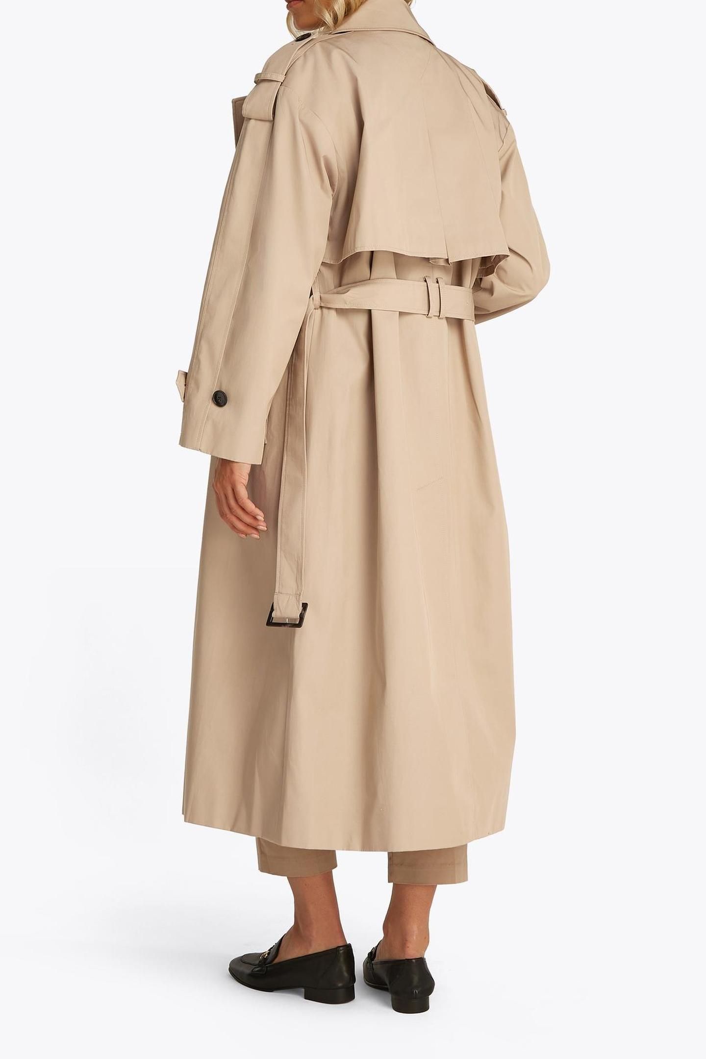 OVERSIZED TRENCH COAT BEIGE 3