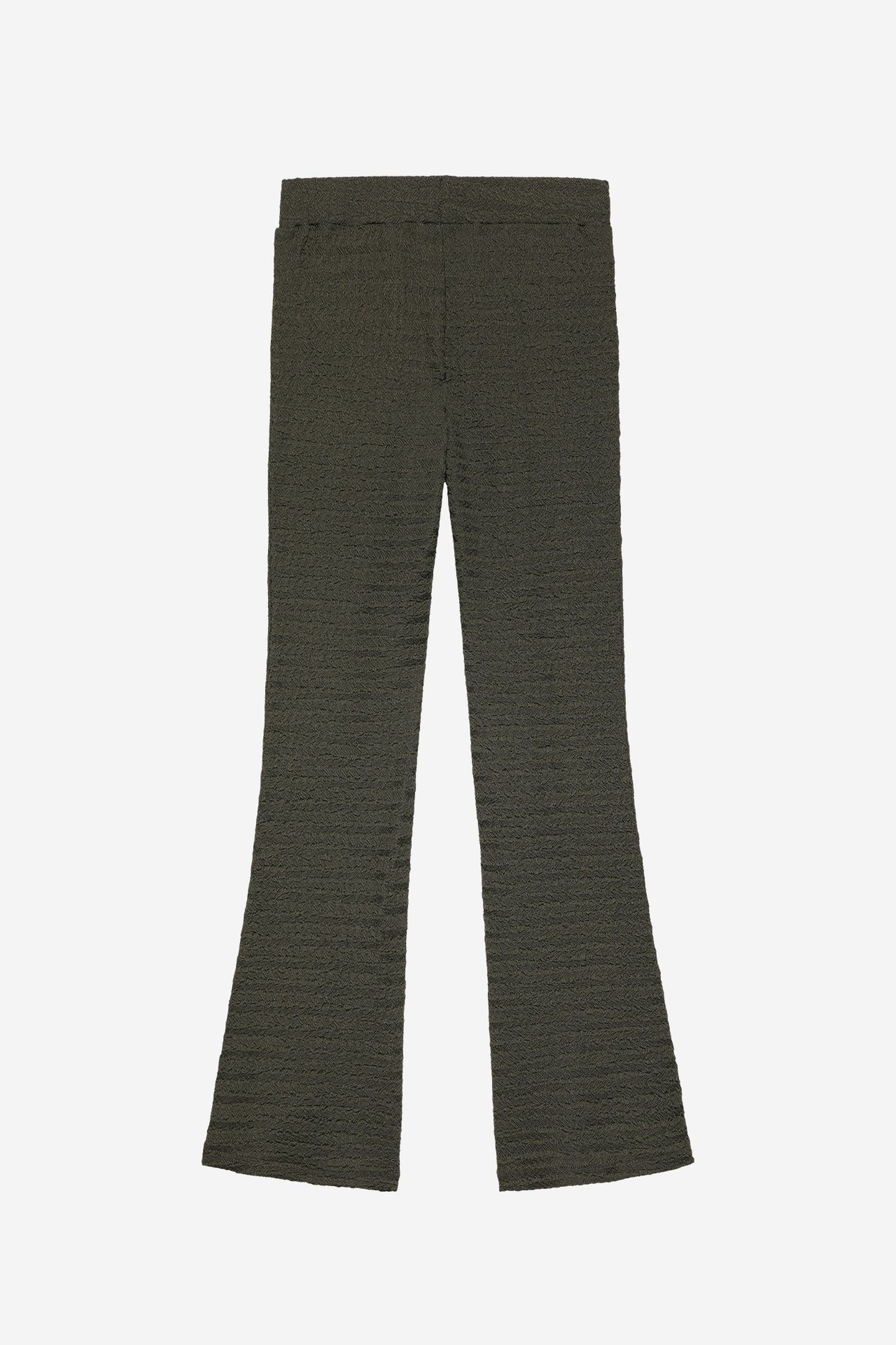 VONDA FLARED PANTS CHARCOAL 2