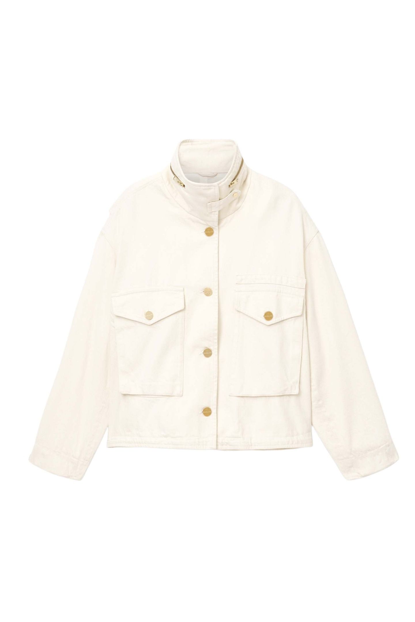 CLAY DENIM JACKET ECRU WHITE 4