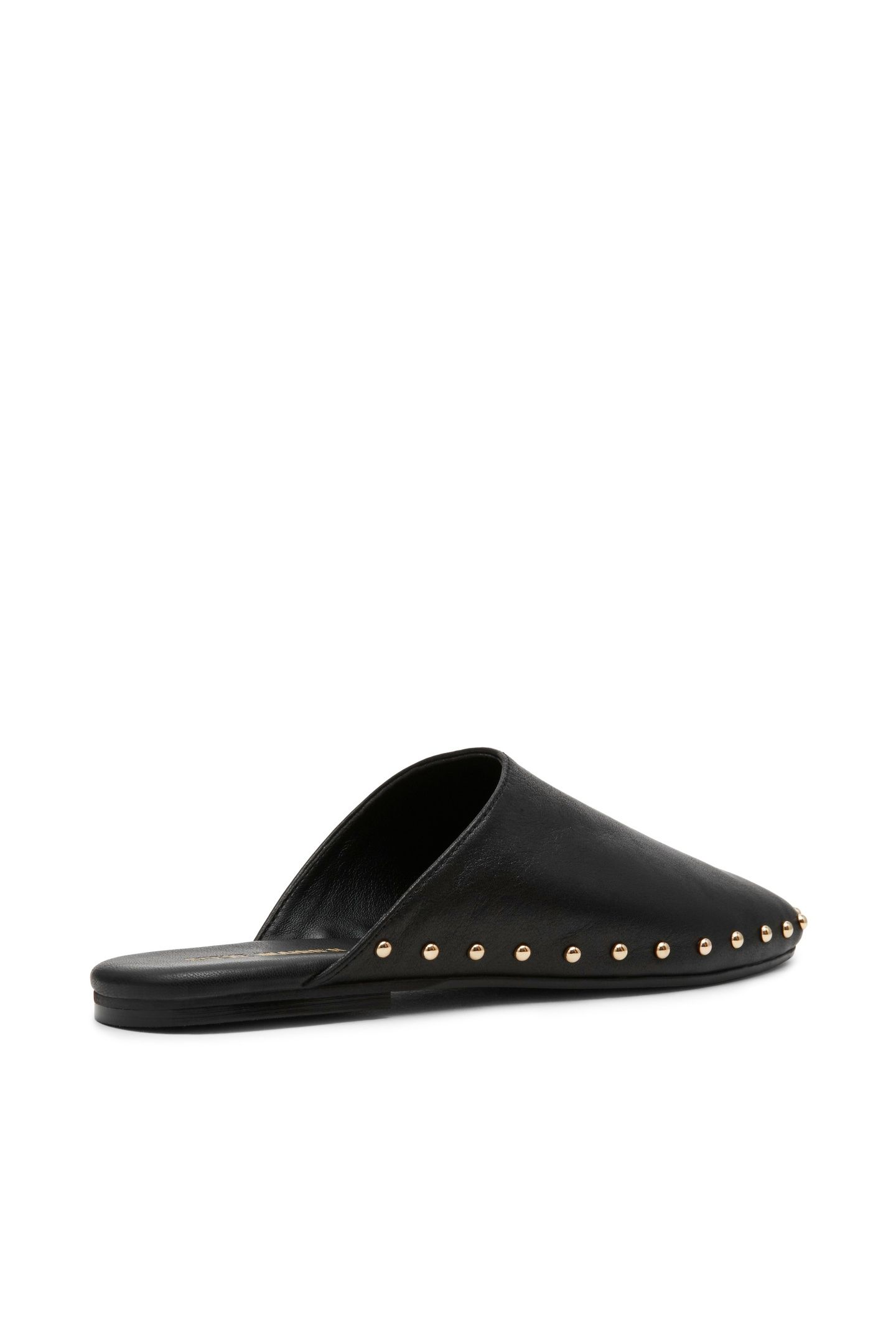 PEARSON FLAT SHOES BLACK LEATHER 3