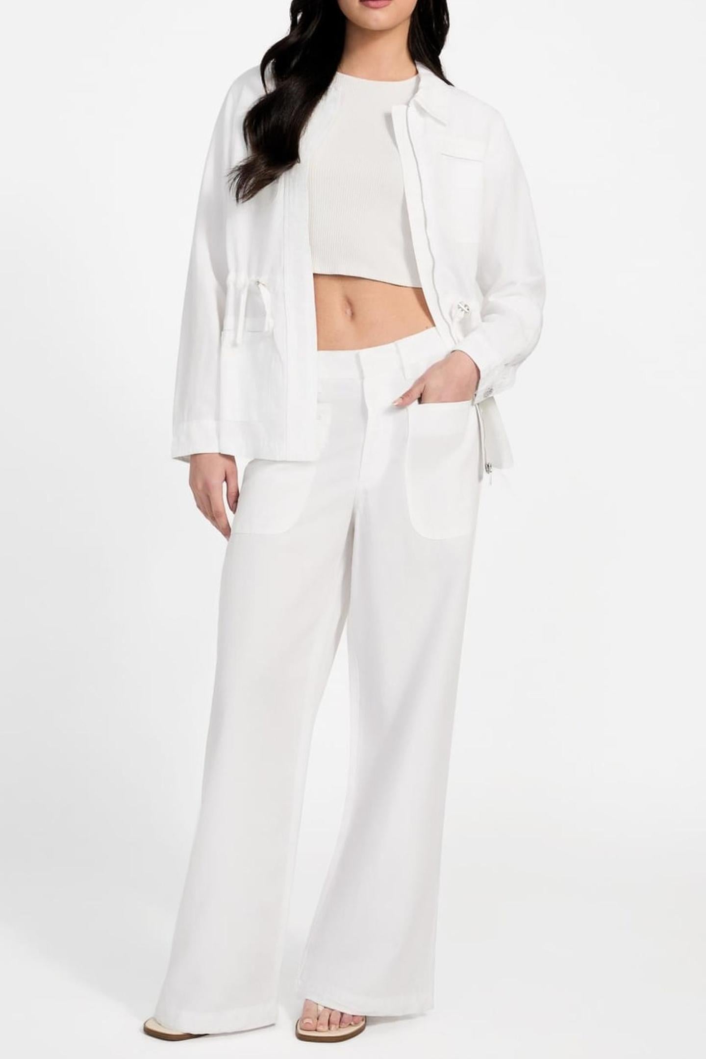 QUINN PARACHUTE PANT PURE WHITE 3