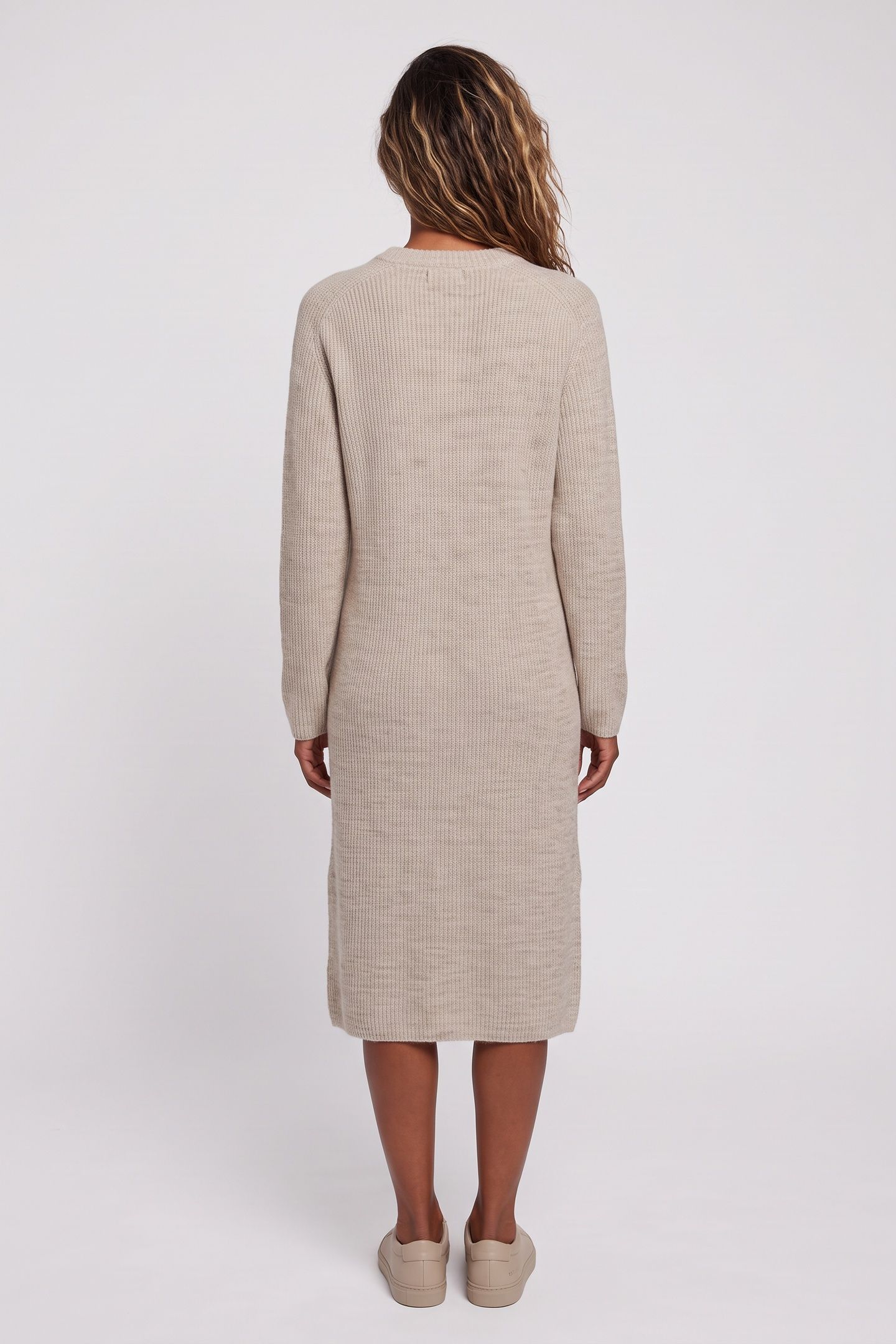 LA EMIL DRESS GREY 2
