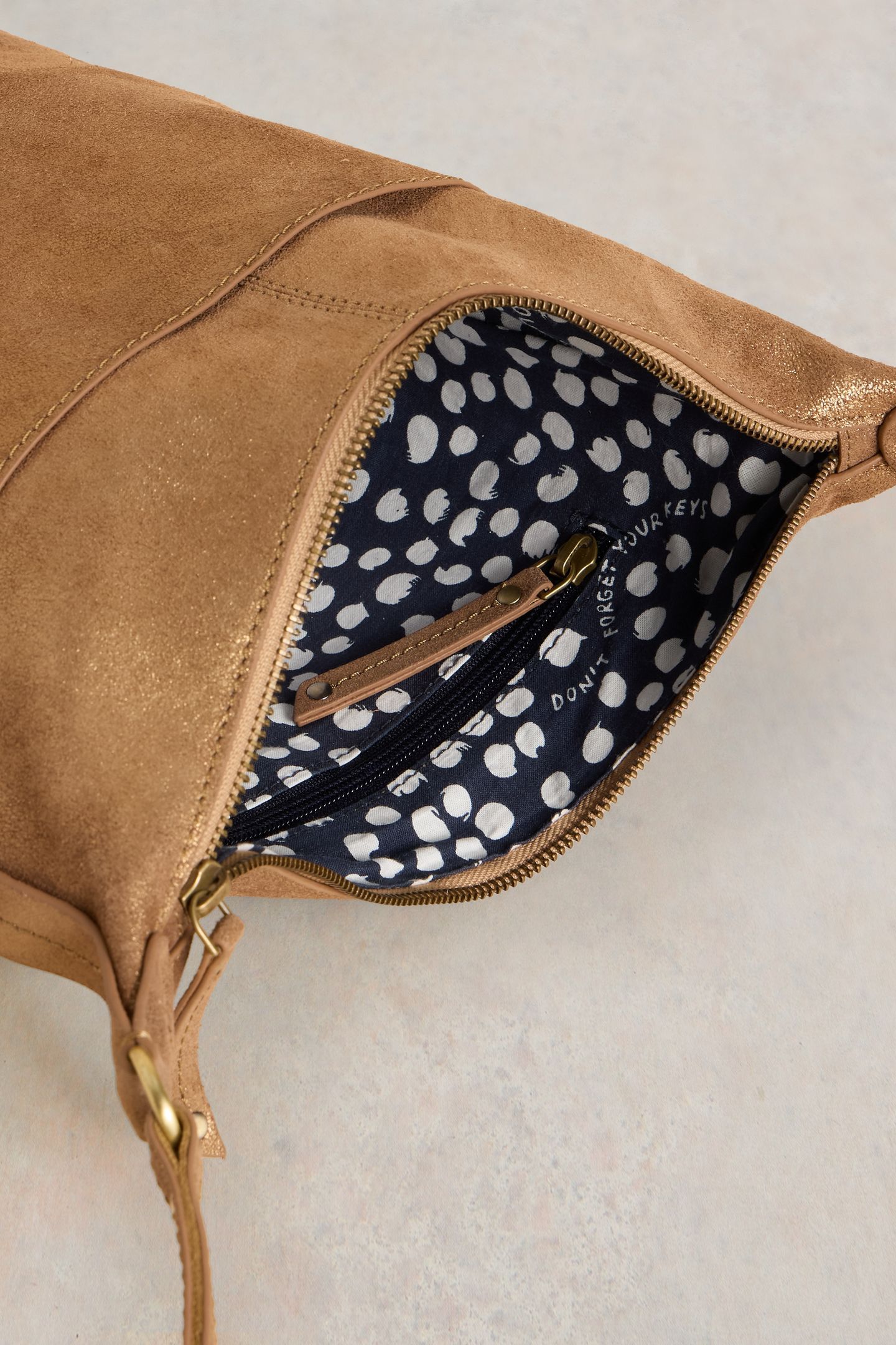 FERN LEATHER CROSSBODY MIXED METALLIC 4