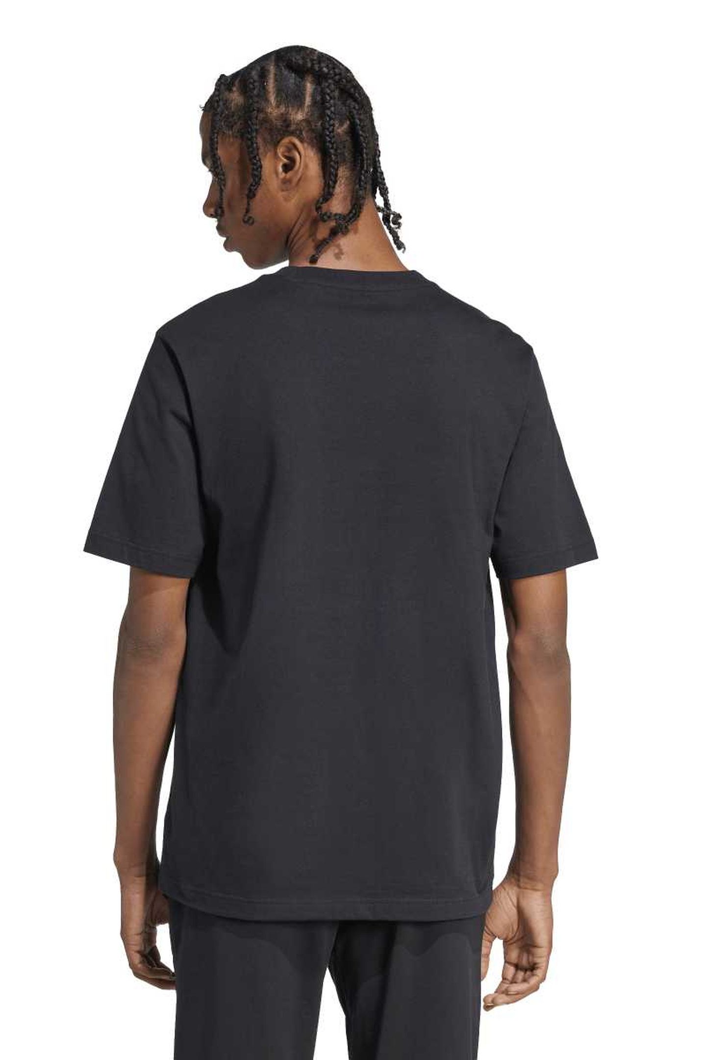 UNISEX L SLIDE PKT TEE BLACK 3