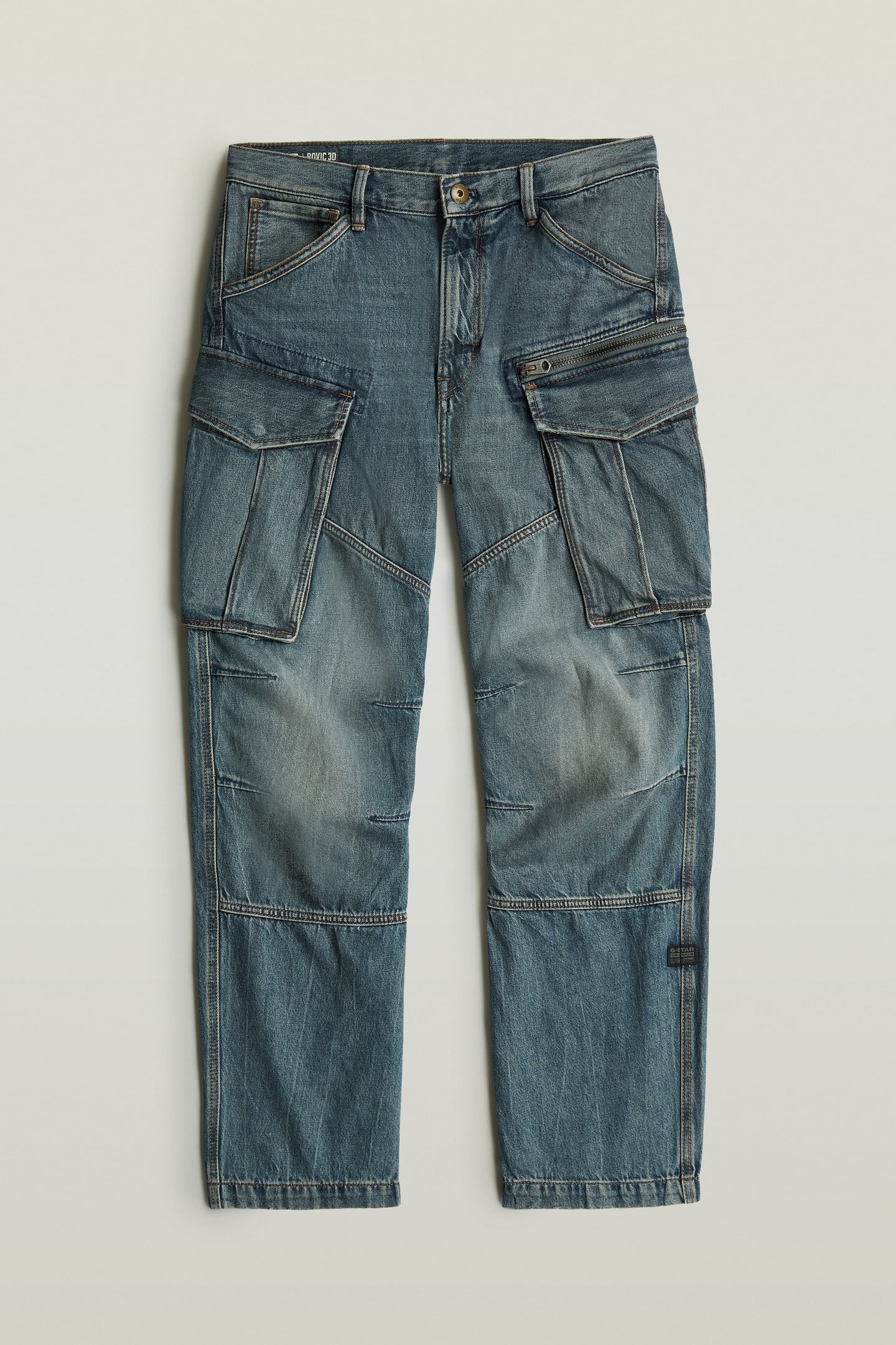 ROVIC 3D LOOSE DENIM MULTICOLOR 4