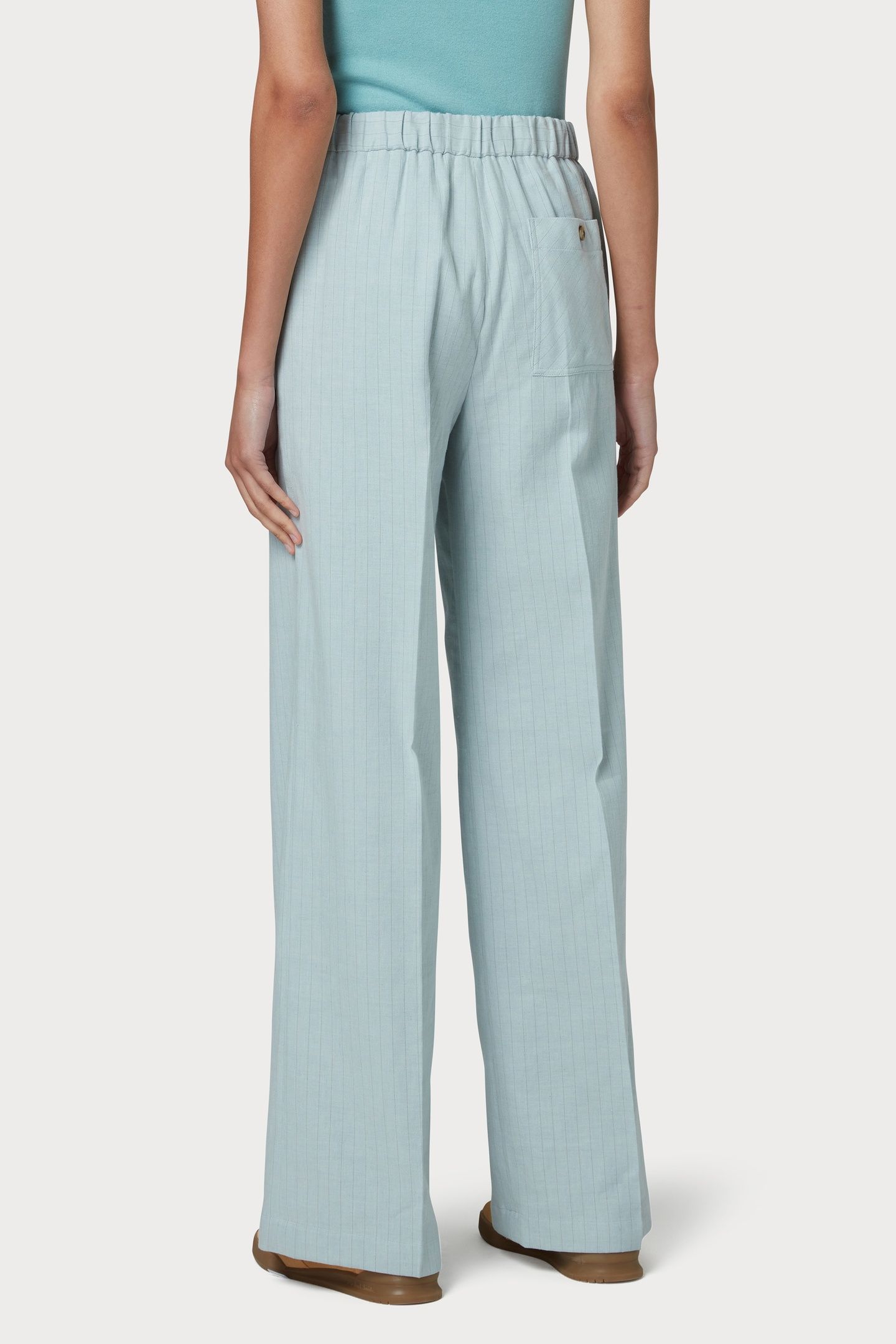 WOMENS TROUSERS LIGHT BLUE 2
