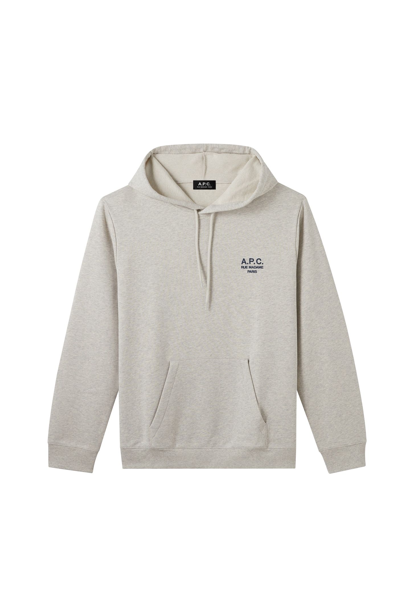 UNISEX HOODIE MARVIN HEATHERED ECRU 2