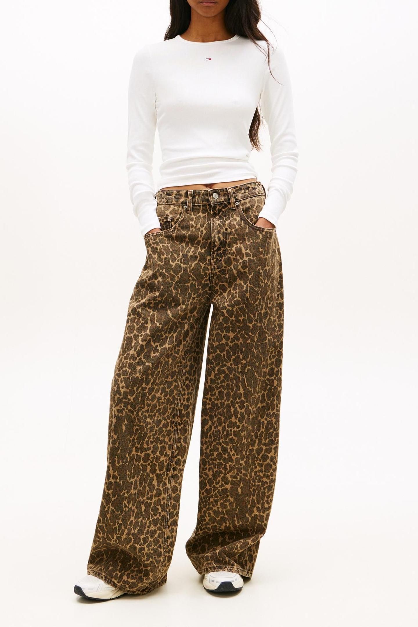 CHARLIE MID RISE LOOSE WIDE DENIM COLOR 3