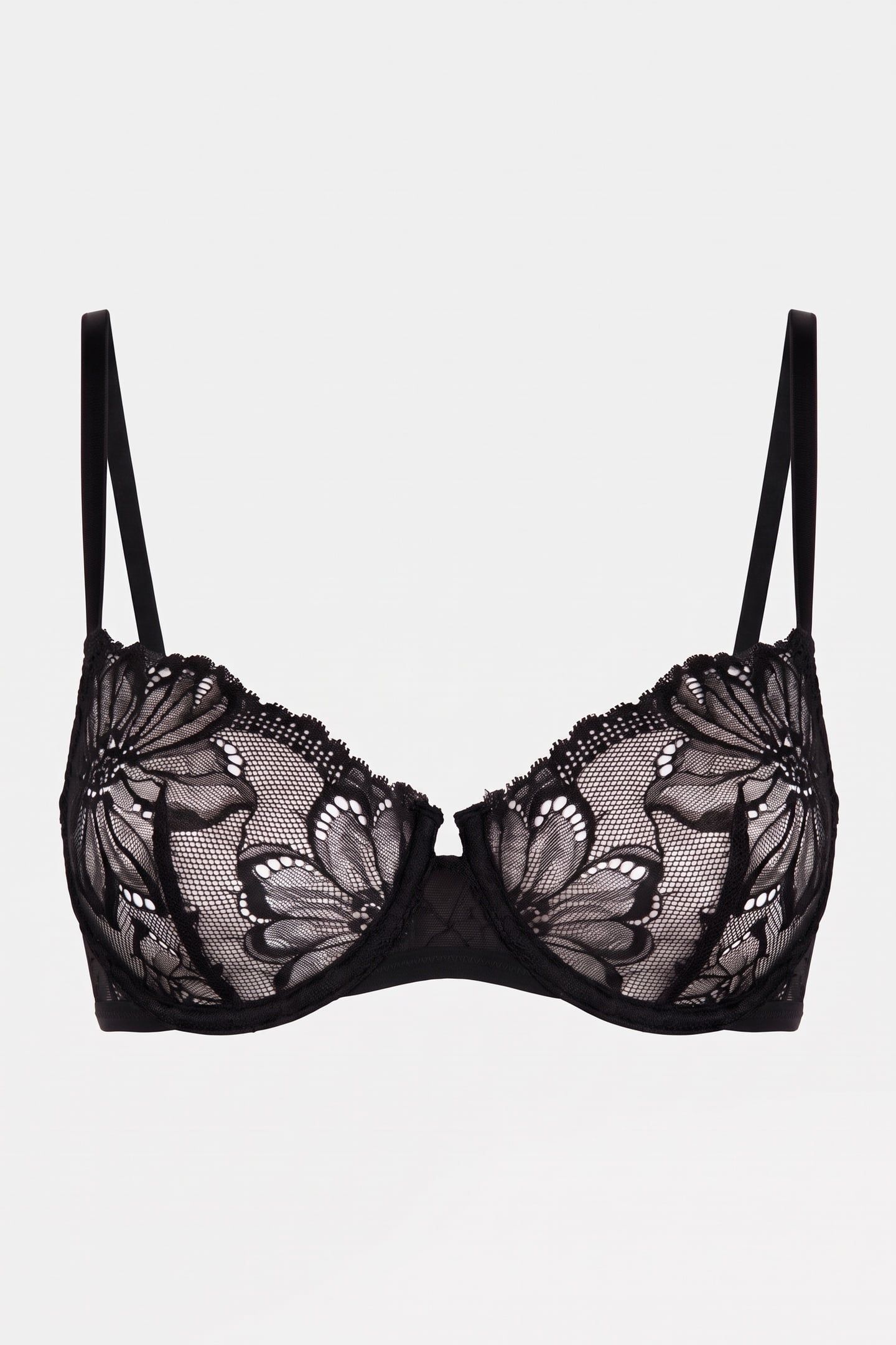 MAR LACE BRA BLACK 2