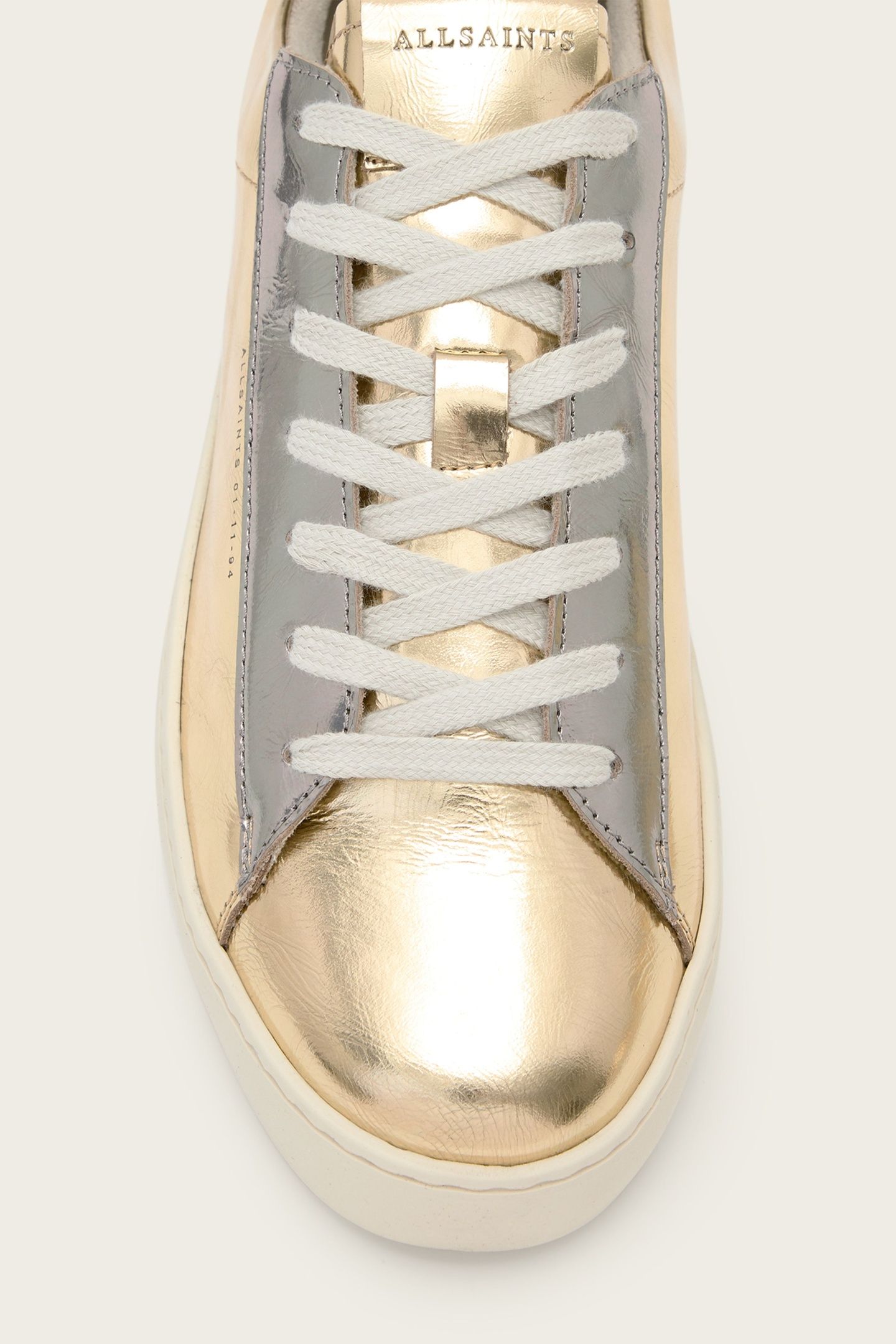 SHANA MET SNEAKER GOLD/SILVER 8