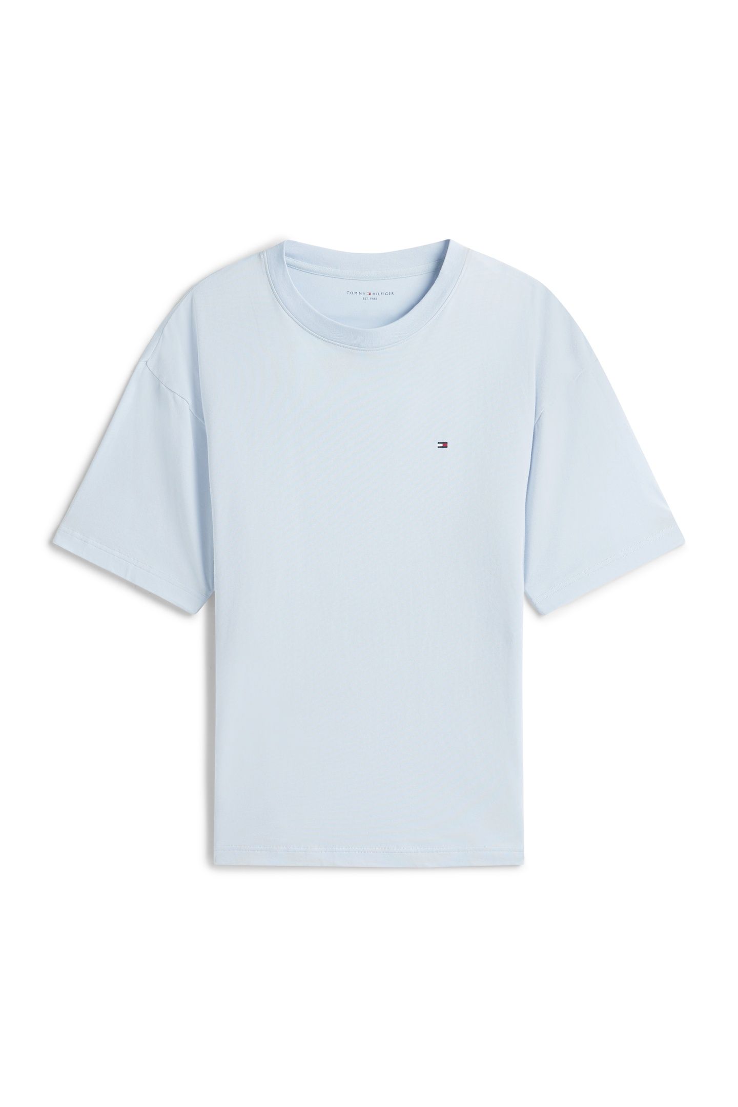 SS JERSEY PJ SET BREEZY BLUE/PREPPY NAVY 3