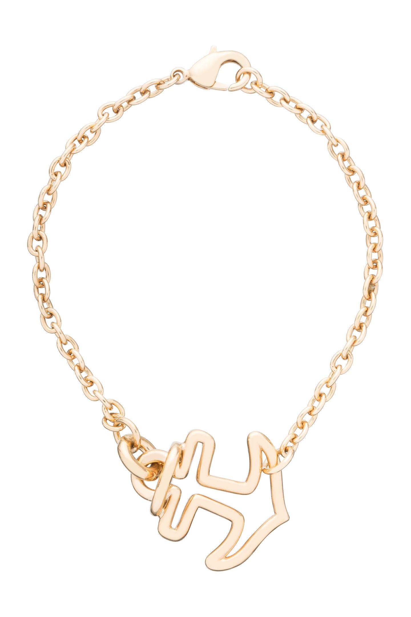 UNISEX BRACELET ANCRE GOLD 1