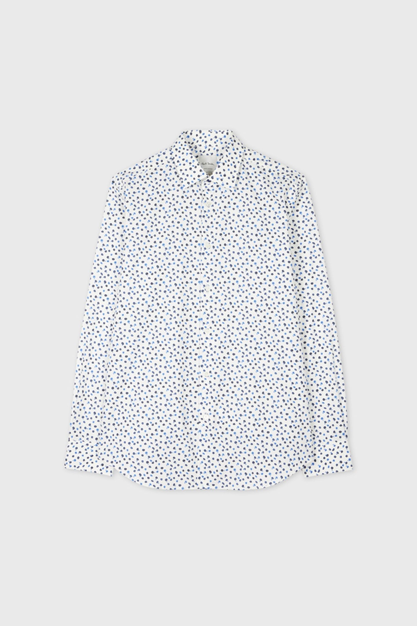 MENS S/C TAILORED FIT SHIRT WHITE 5