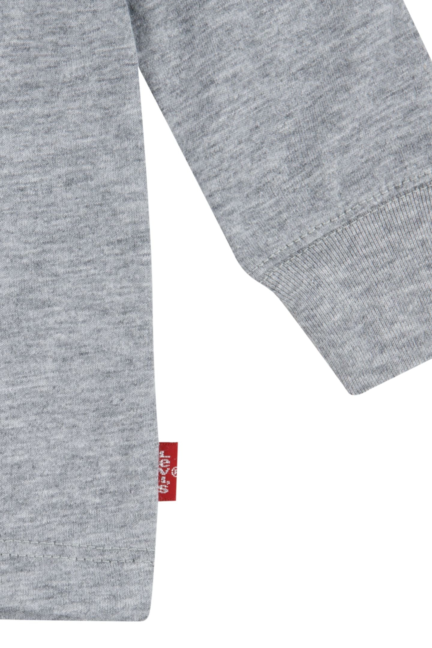 BOYS L/S BATWING TEE GREY HEATHER 4