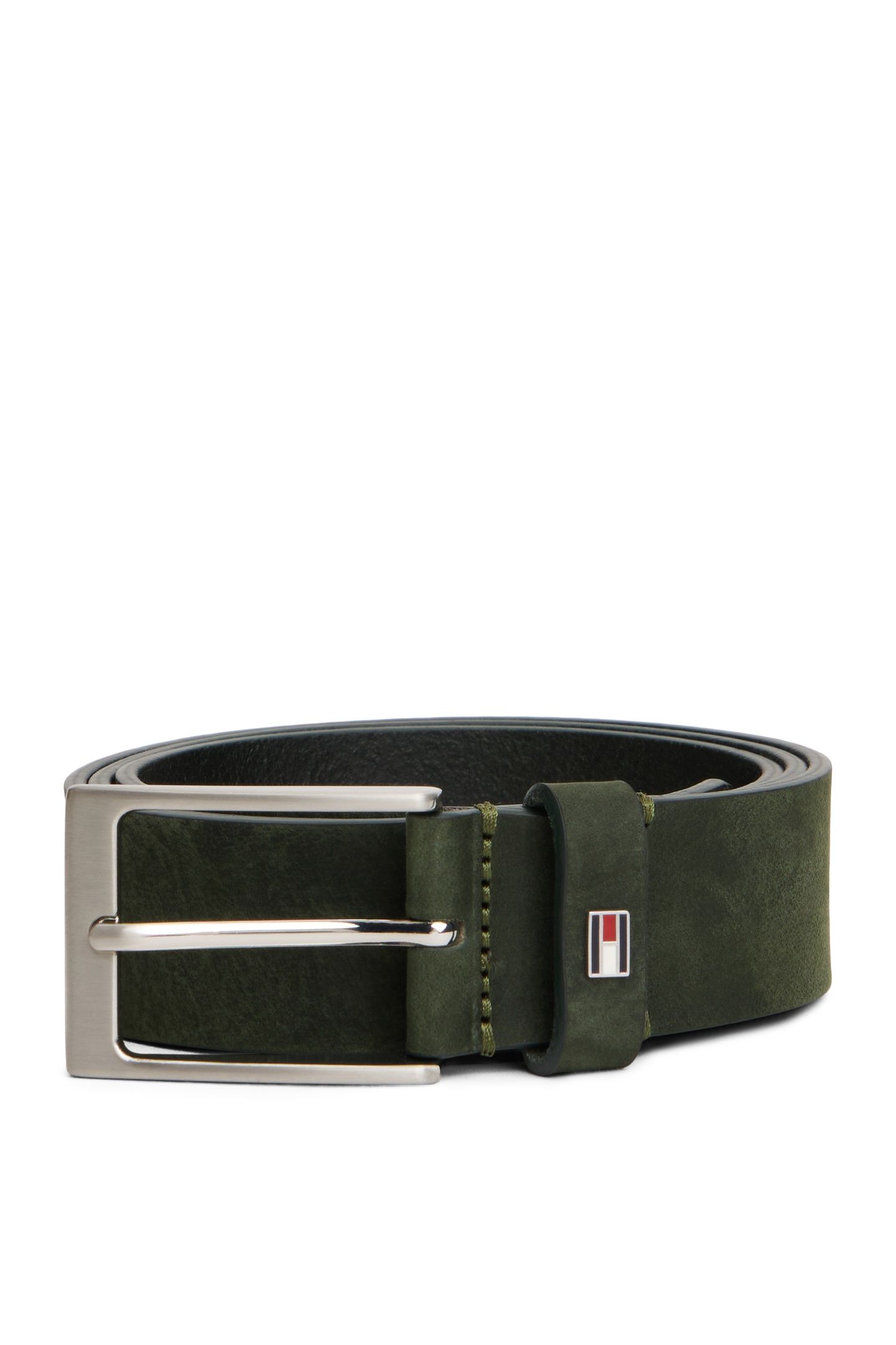 LAYTON 3.5 NUBUCK BELT DARK WOODLAND 2