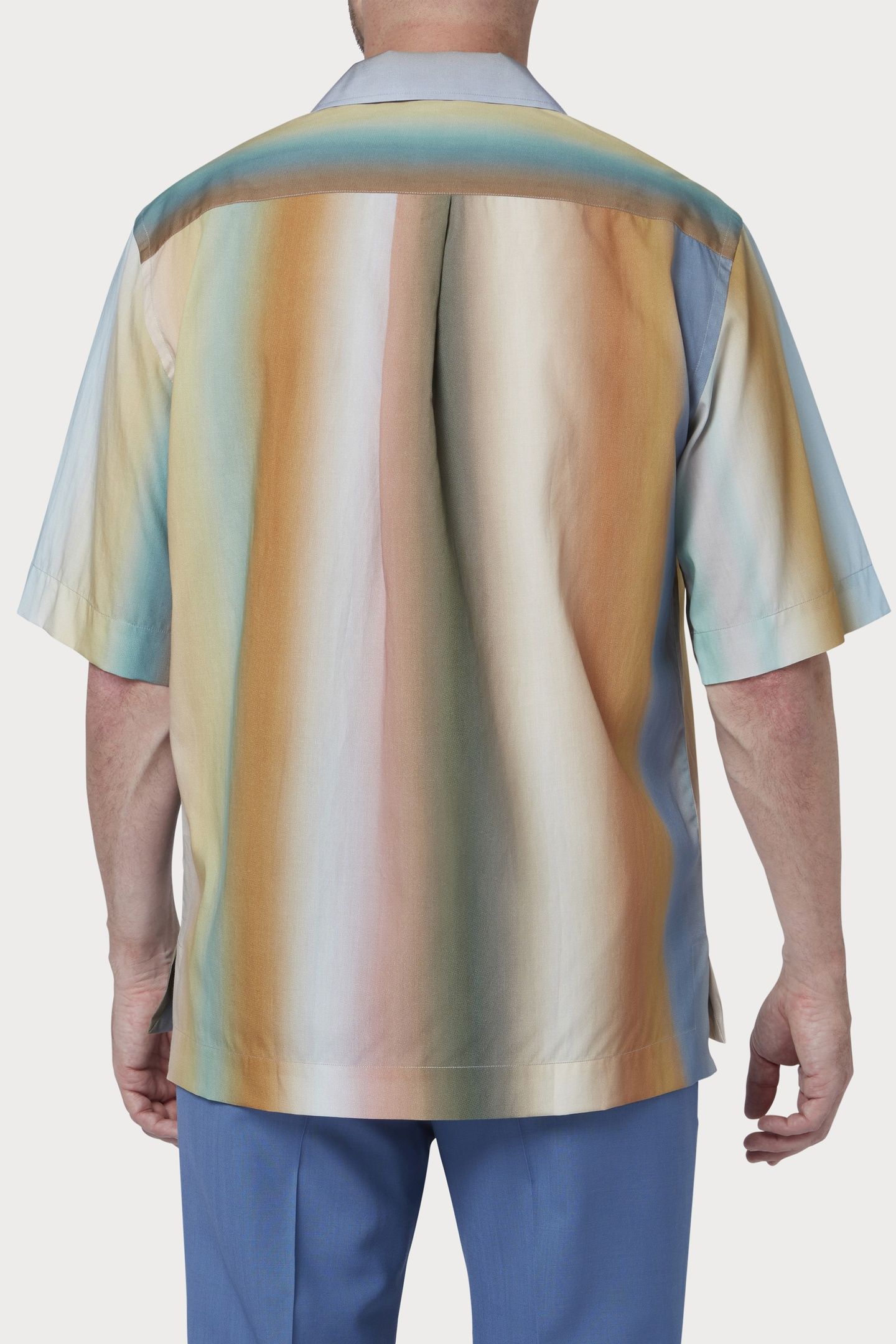 MENS S/S OVERSIZED SHIRT MULTI COLOURED 3