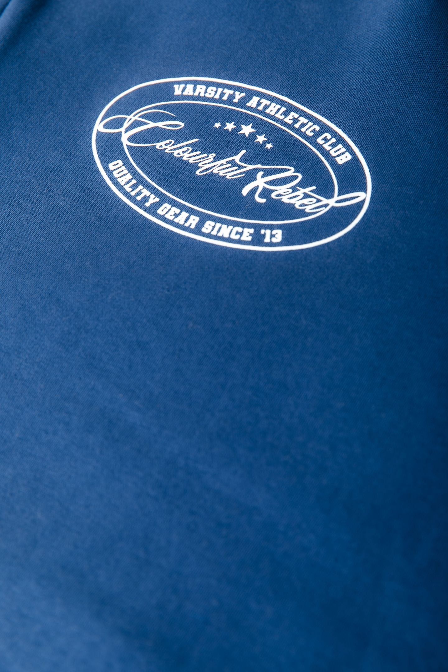 LOGOS DROPPED SHOULDER SWEAT DEEP COBALT 5