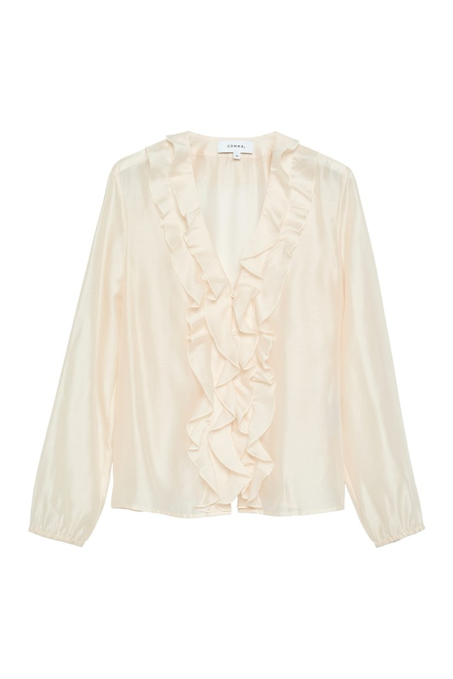 COMMA BLOUSES GREY/BLACK 4