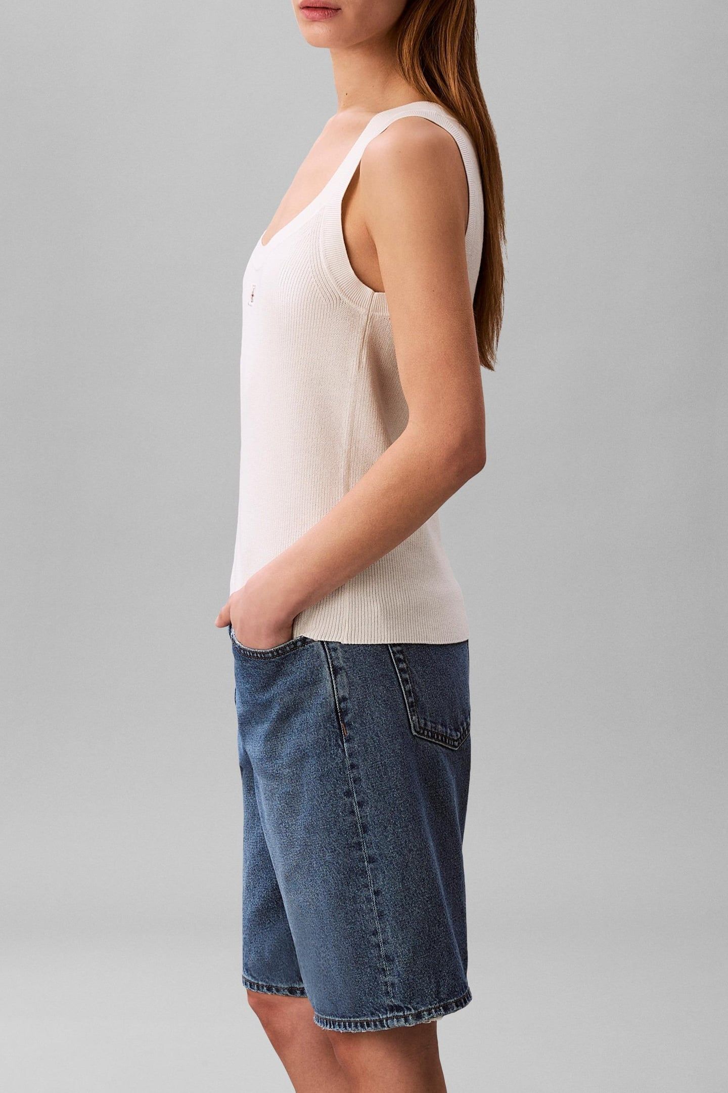 WOVEN LABEL TANK TOFU 5