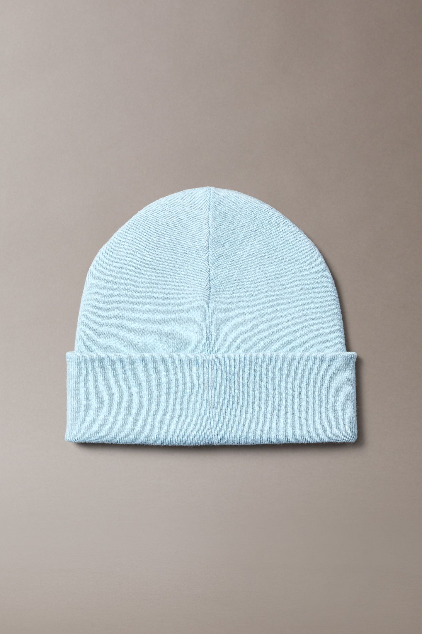 CK FINE RIB BEANIE PALEST BLUE 2