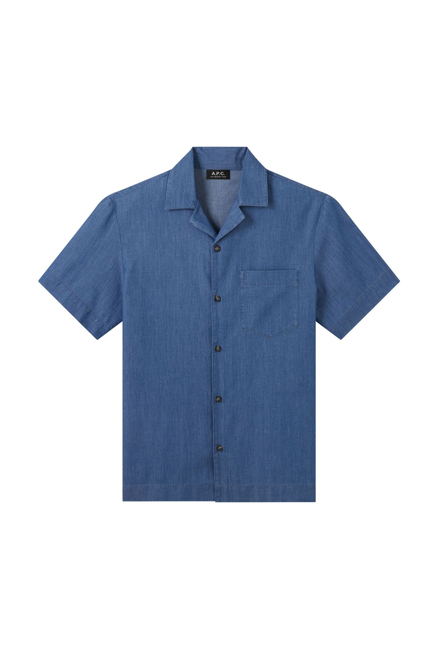 UNISEX SHORT-SLEEVE SHIRT EDD BLUE 2