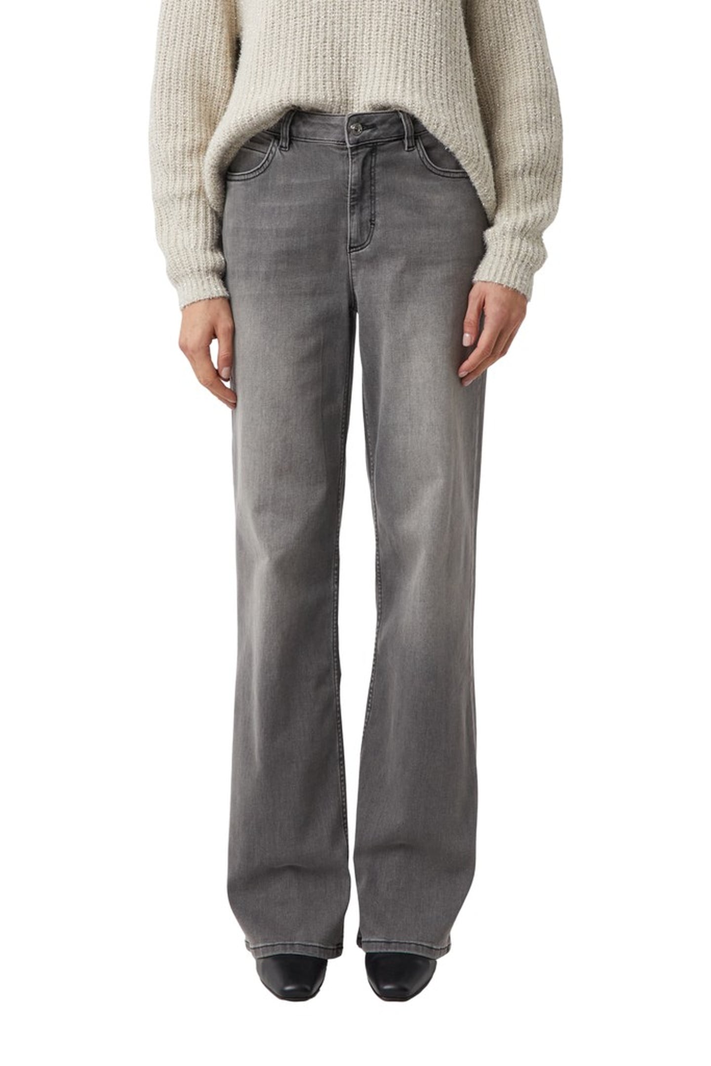 COMMA JEANS GREY/BLACK 1