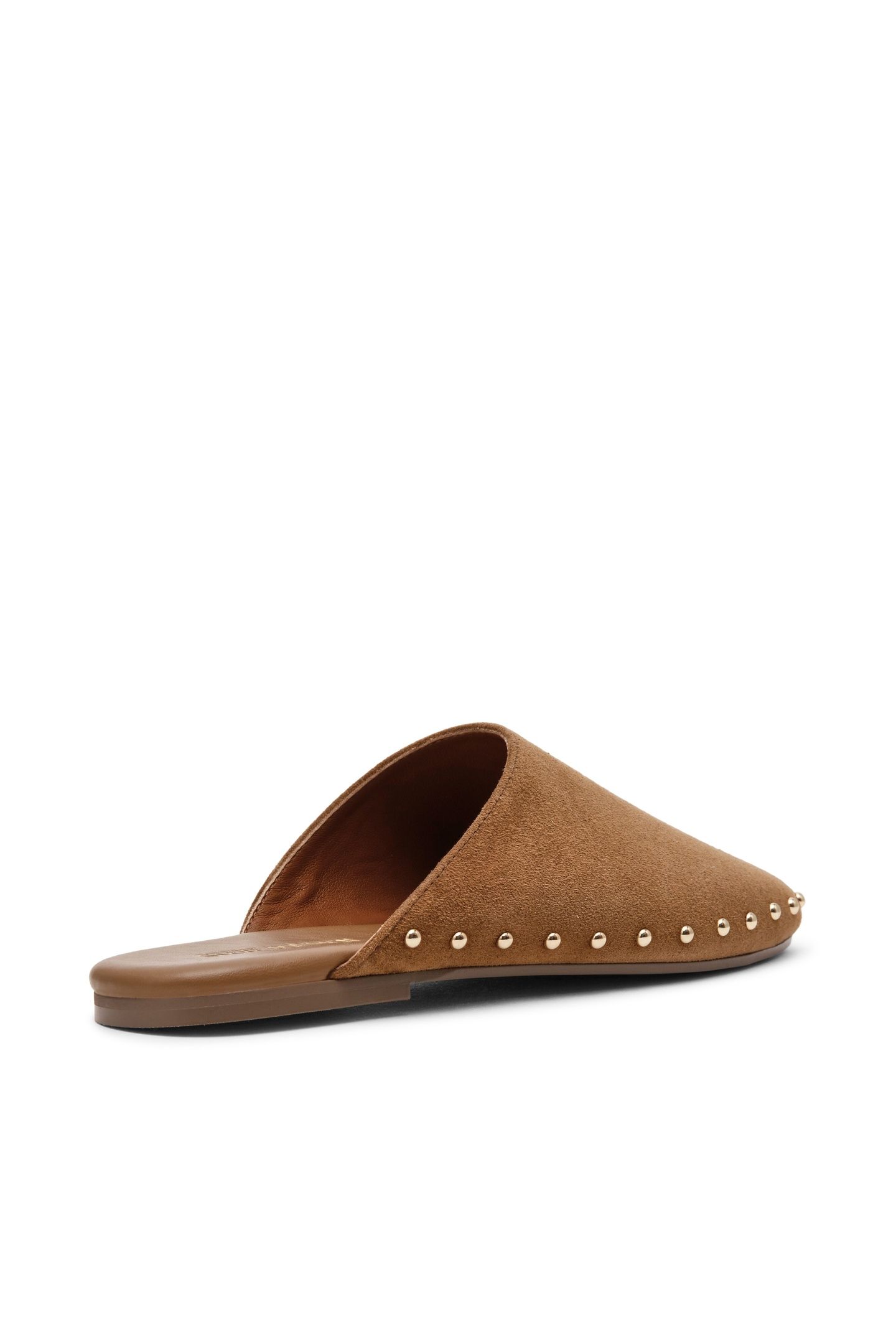 PEARSON FLAT SHOES CHESTNUT SUEDE 4