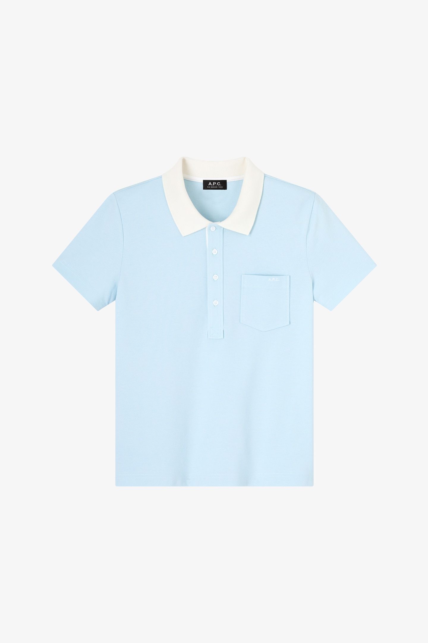 POLO SHORT SLEEVE SKY BLUE 4