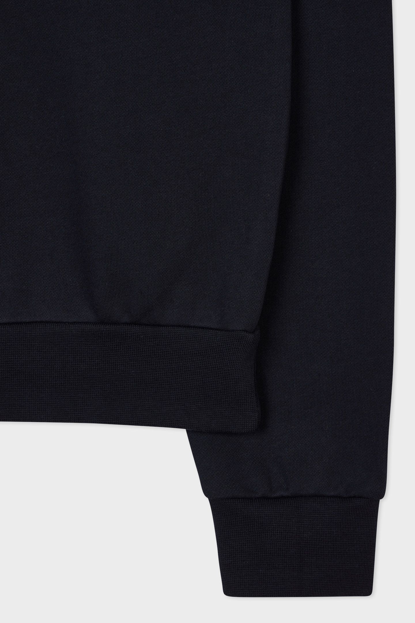 MENS SWEATSHIRT WITH STRIPE ARM DETAIL VERY DARK NAVY 3