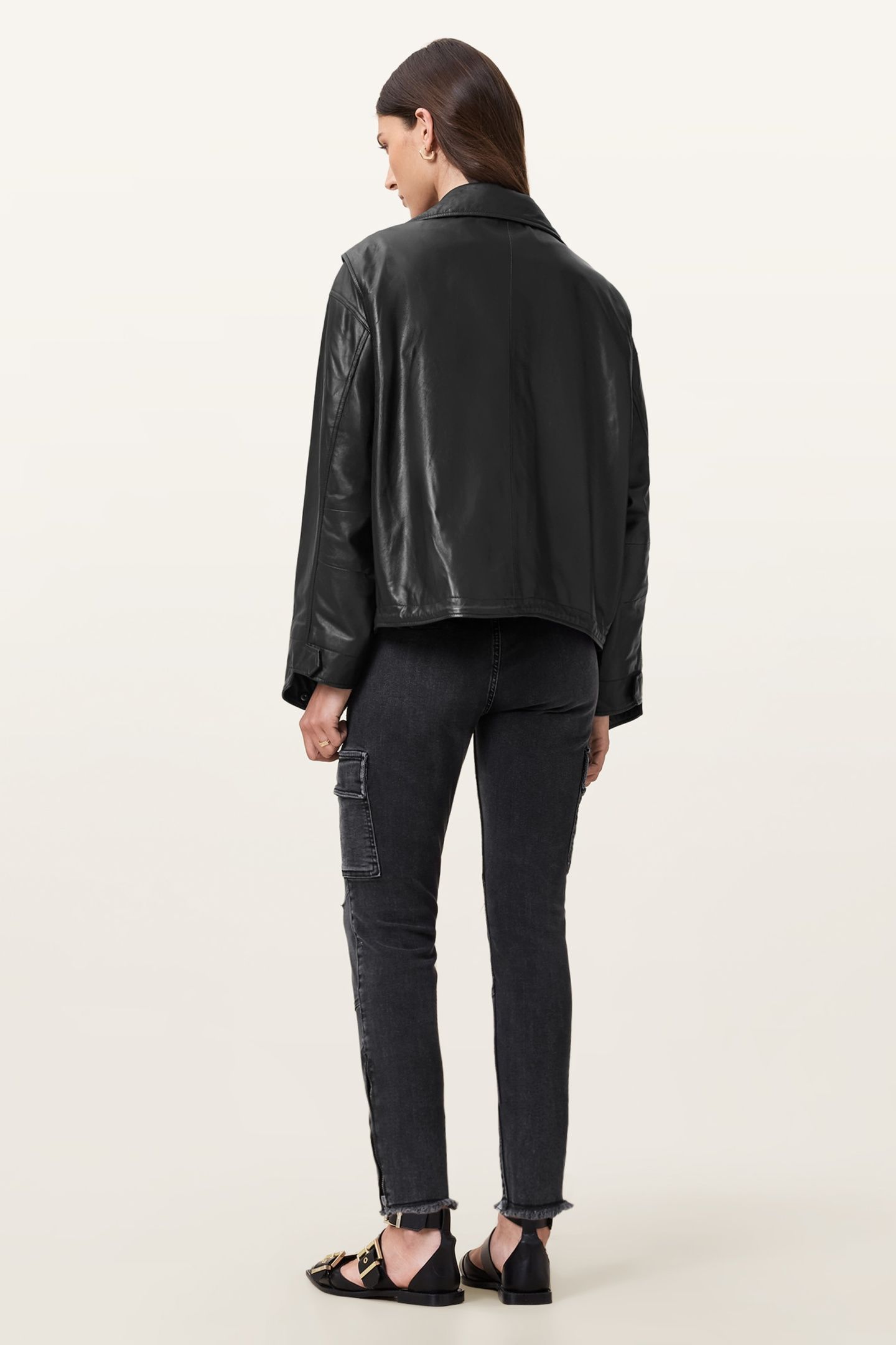 DURAN SKINNY CARGO WASHED BLACK 5