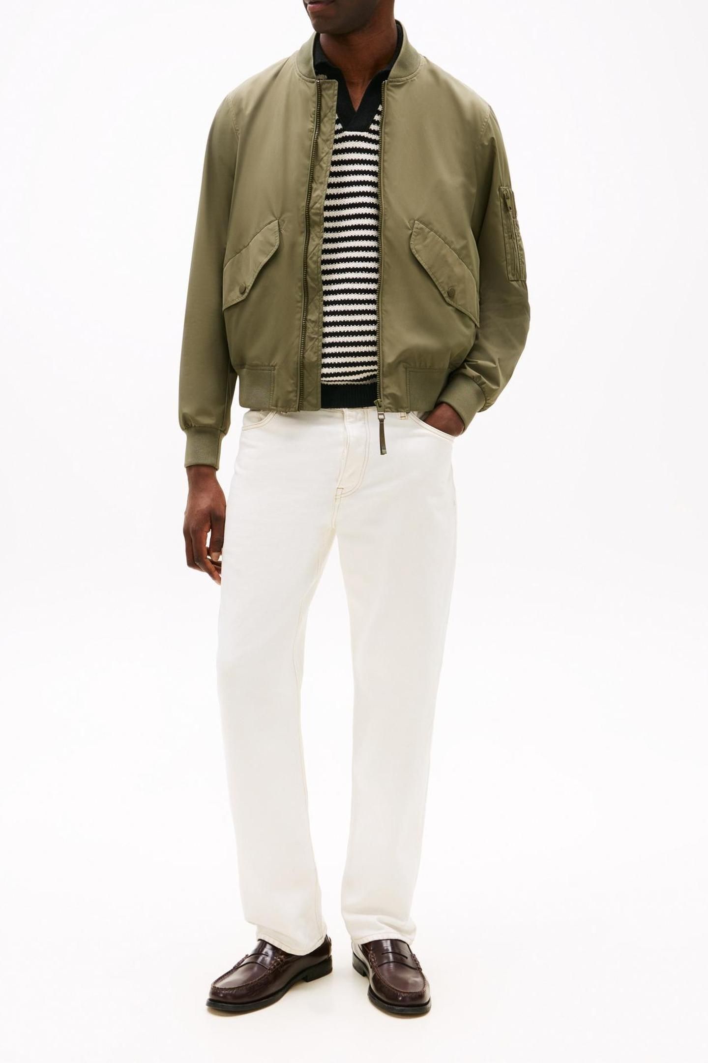 PACKABLE BOMBER BATTLE GREEN 2