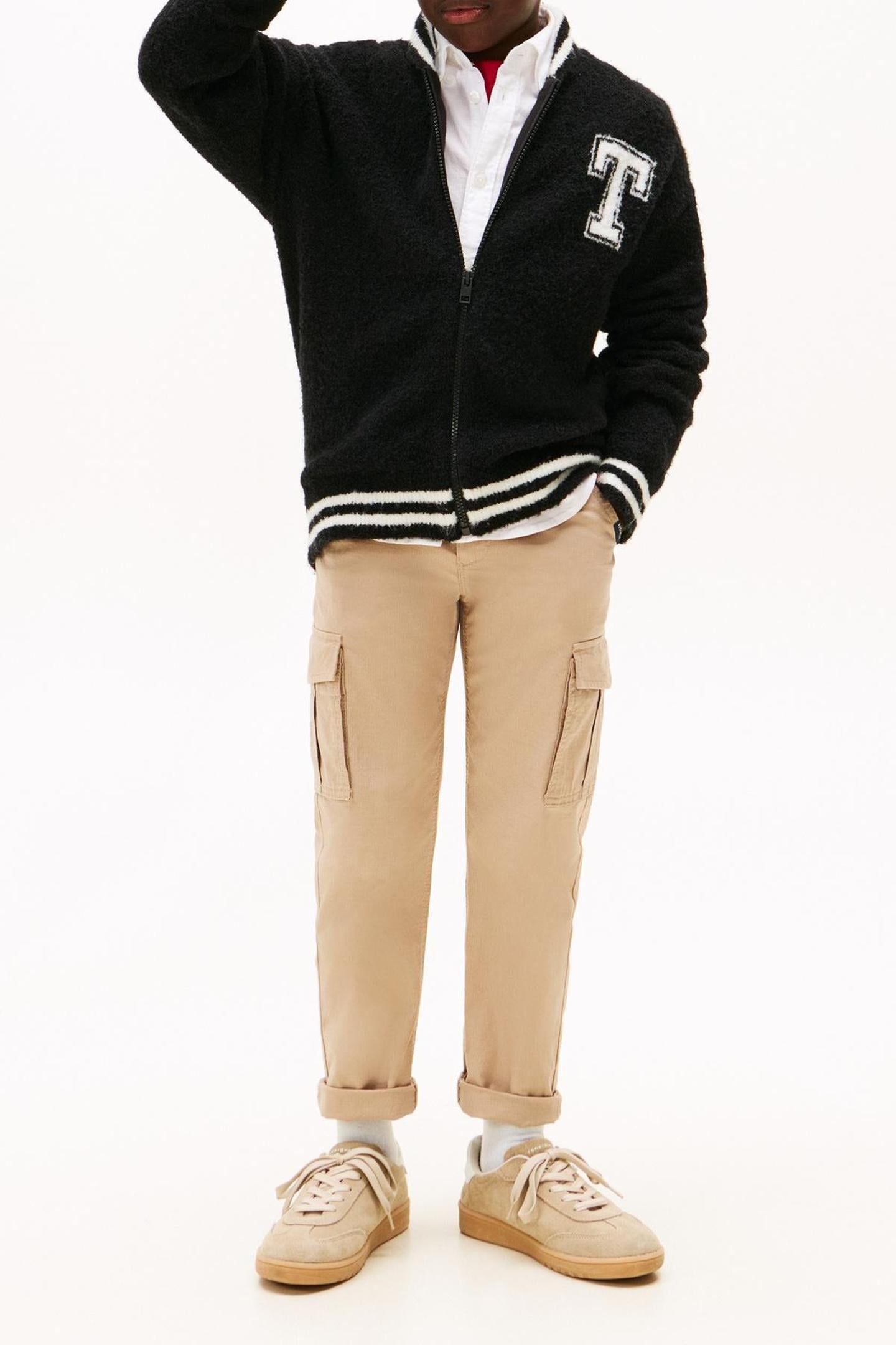 BOYS WOOL BLEND SWEATER BLACK 3