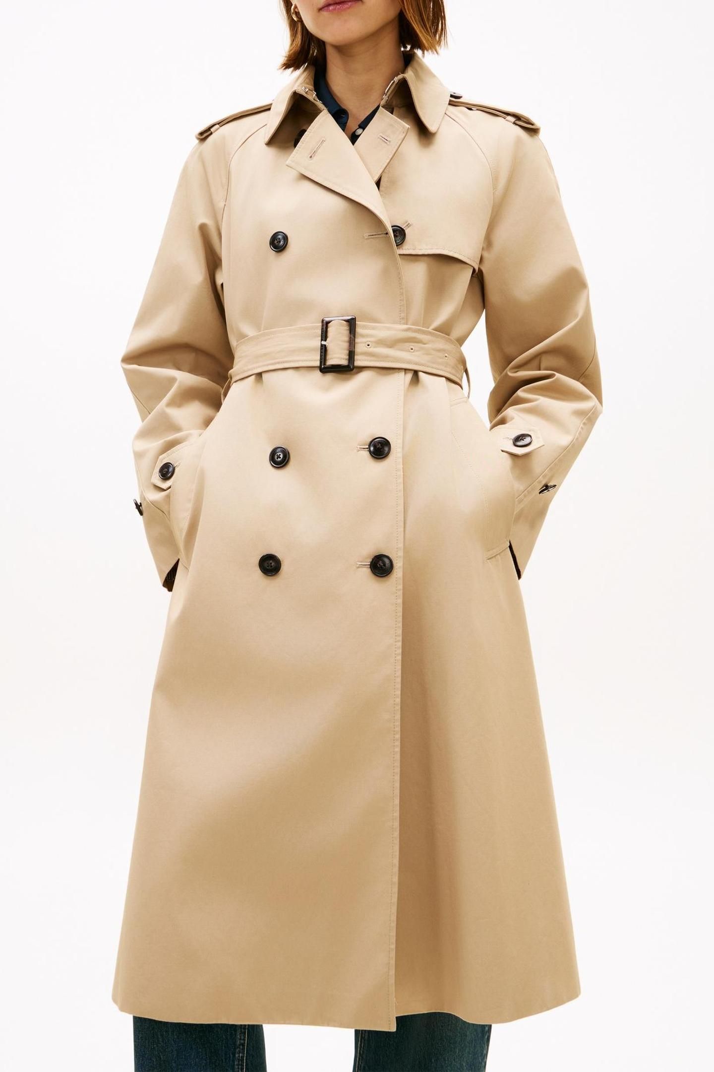 COTTON REG DB TRENCH BEIGE 2