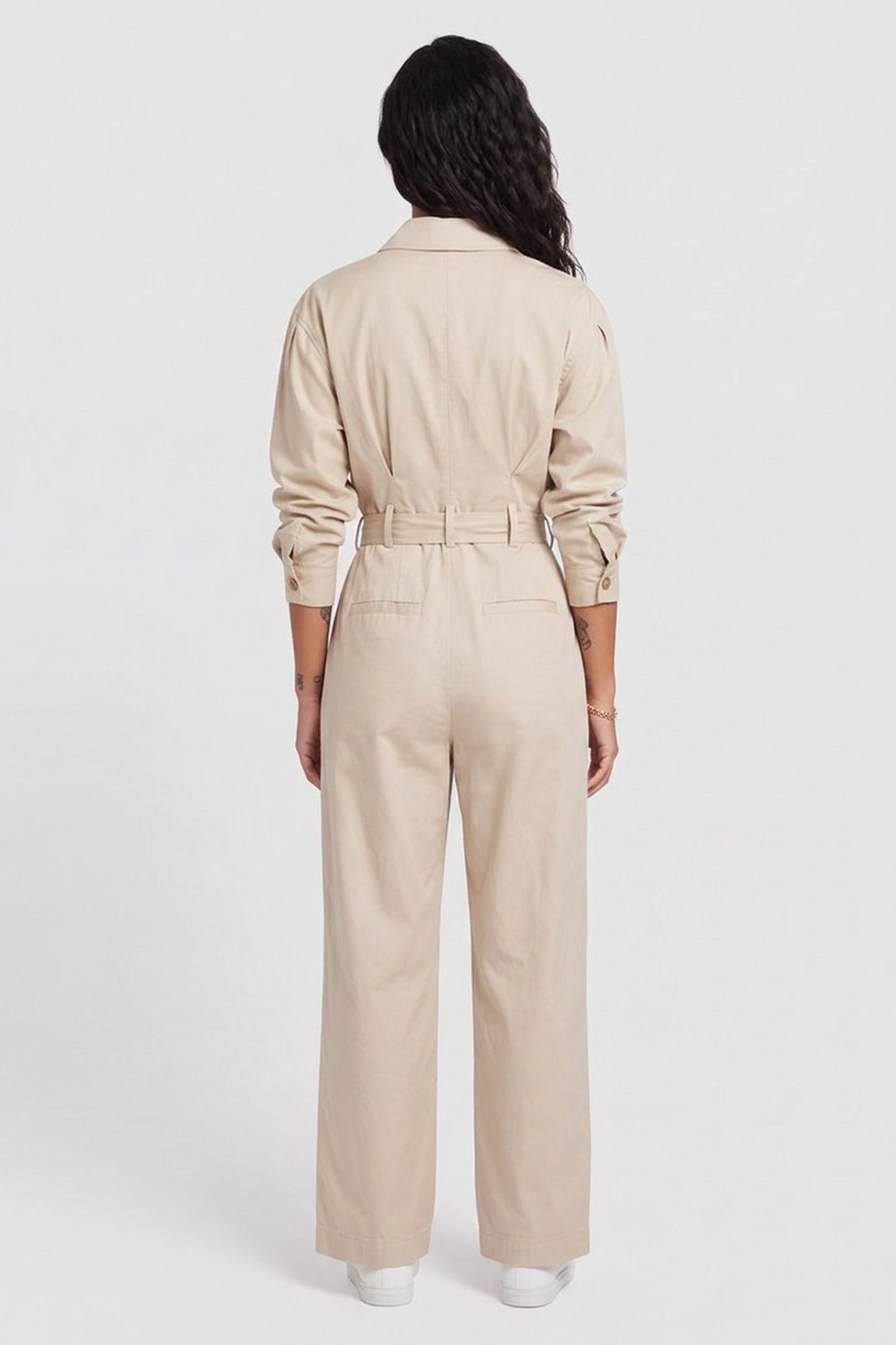LA TERI JUMPSUIT BEIGE 2