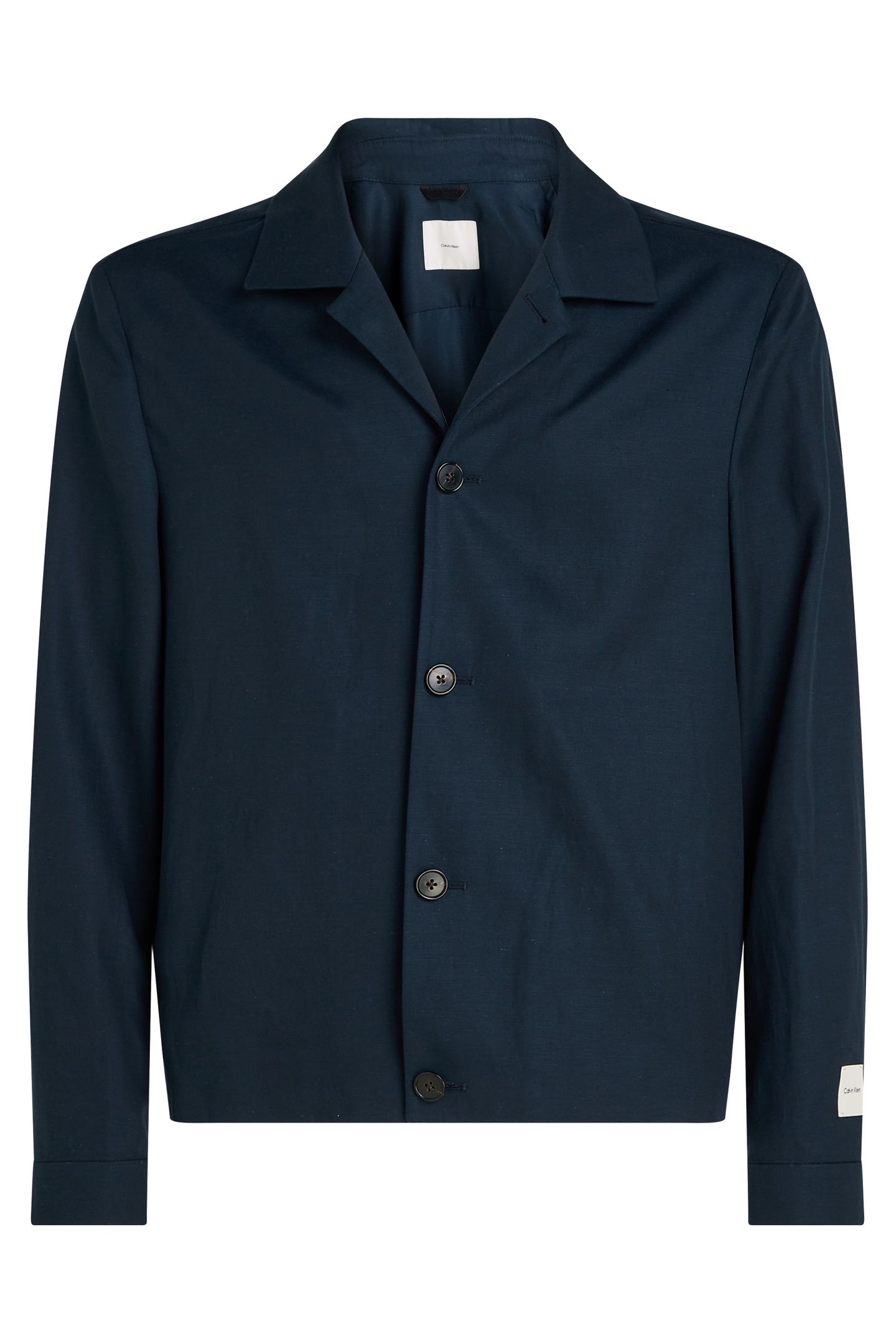 LYOCELL COTTON LINEN BLAZER DARK SAPPHIRE 4