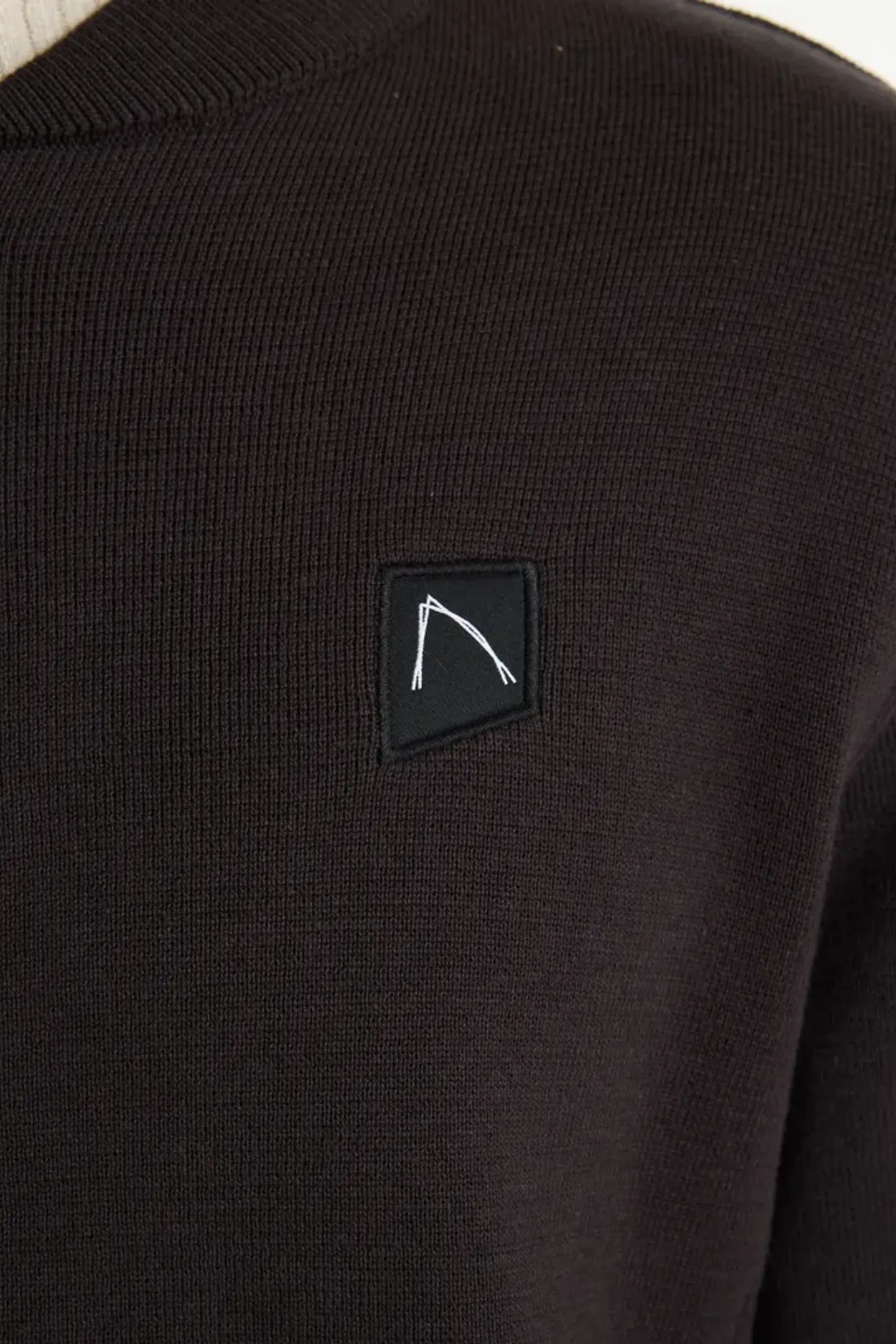 CARDIGAN KNIT NASH BOMBER ESPRESSO 5