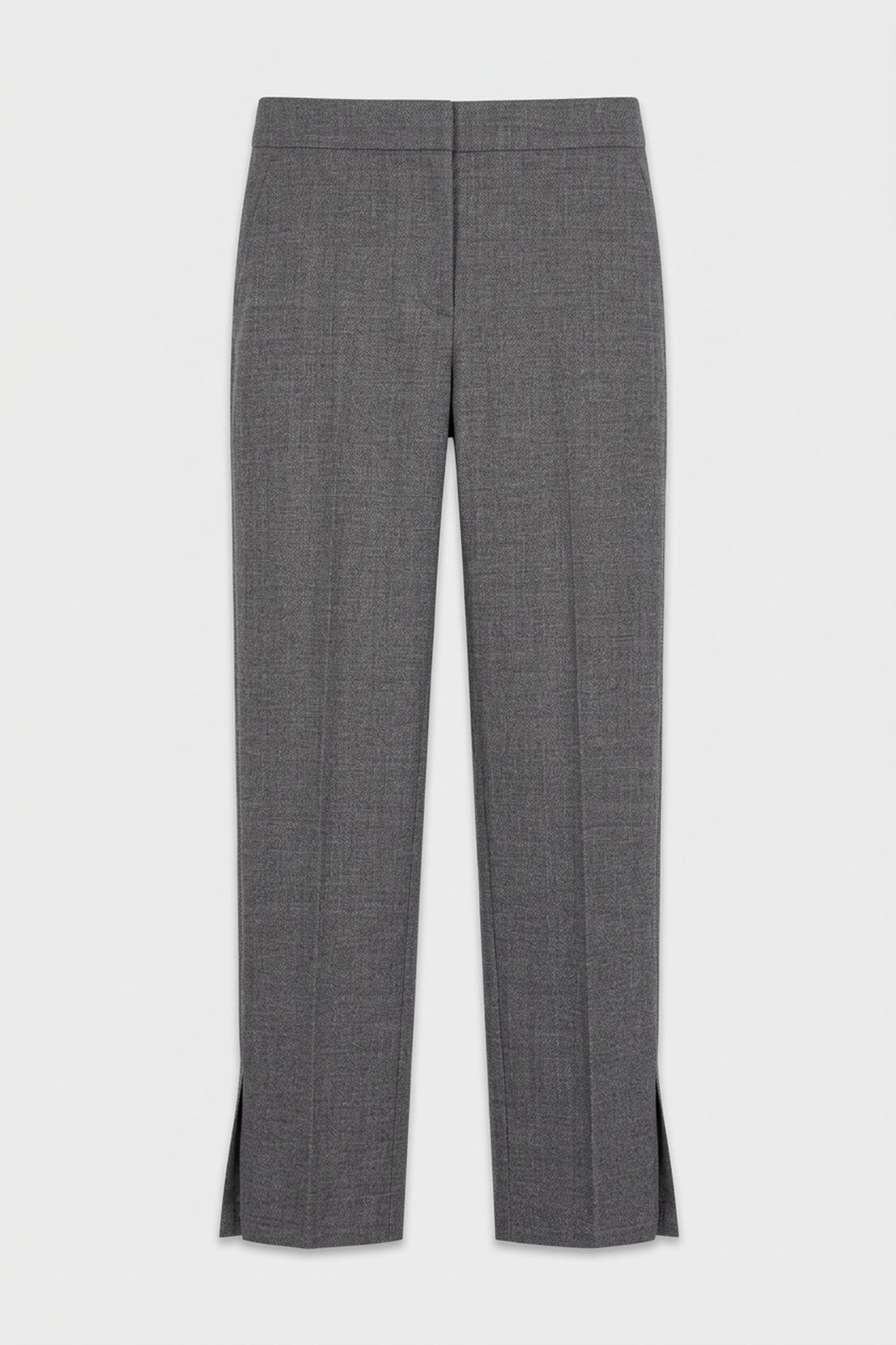 EKRY BOTTOM SLIT TROUSER BLACK 3