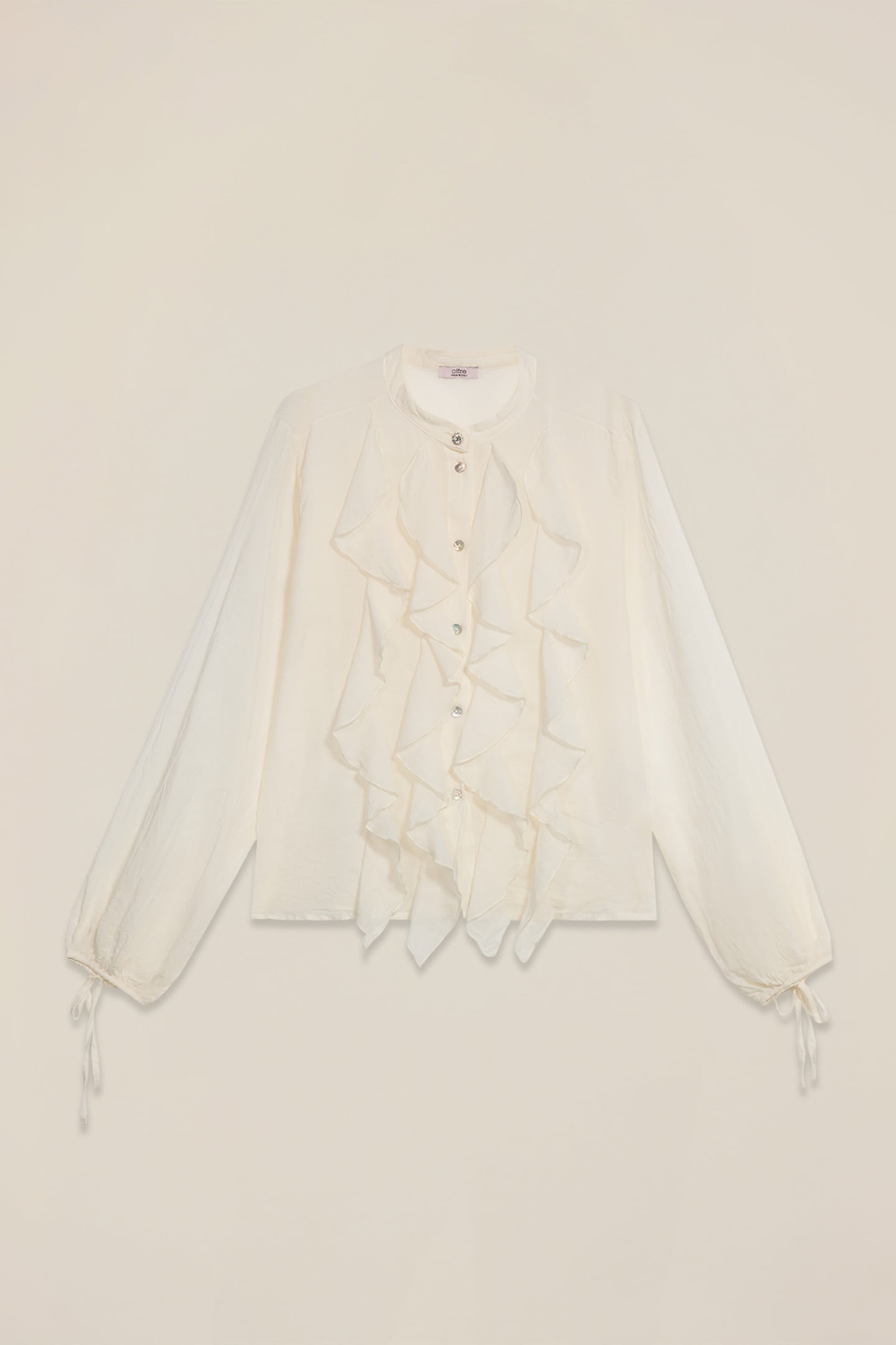 RUFFLED SHIRT WHITE 3