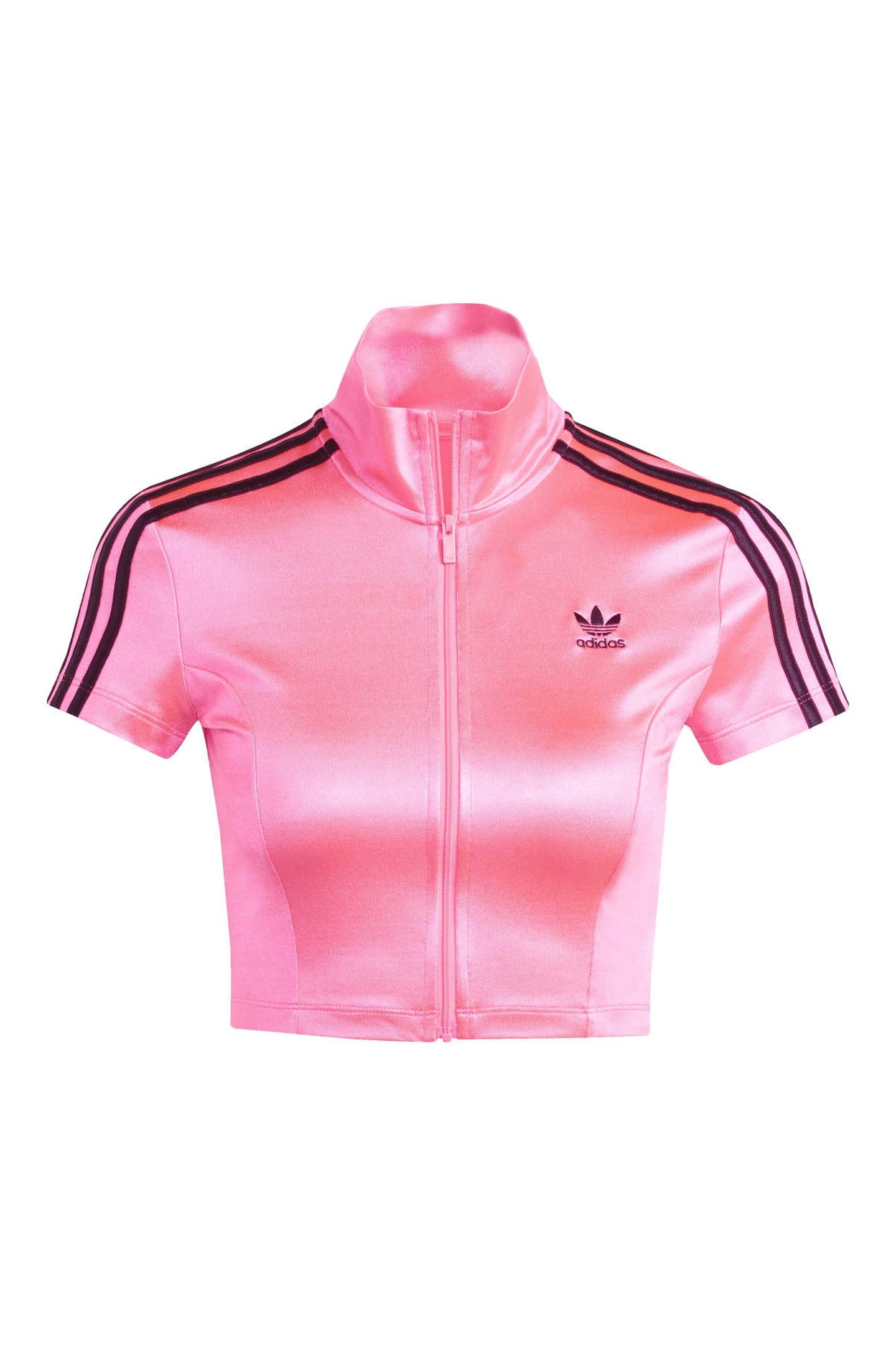 SHORTSLEEVE TRACK TOP LUCID PINK 5
