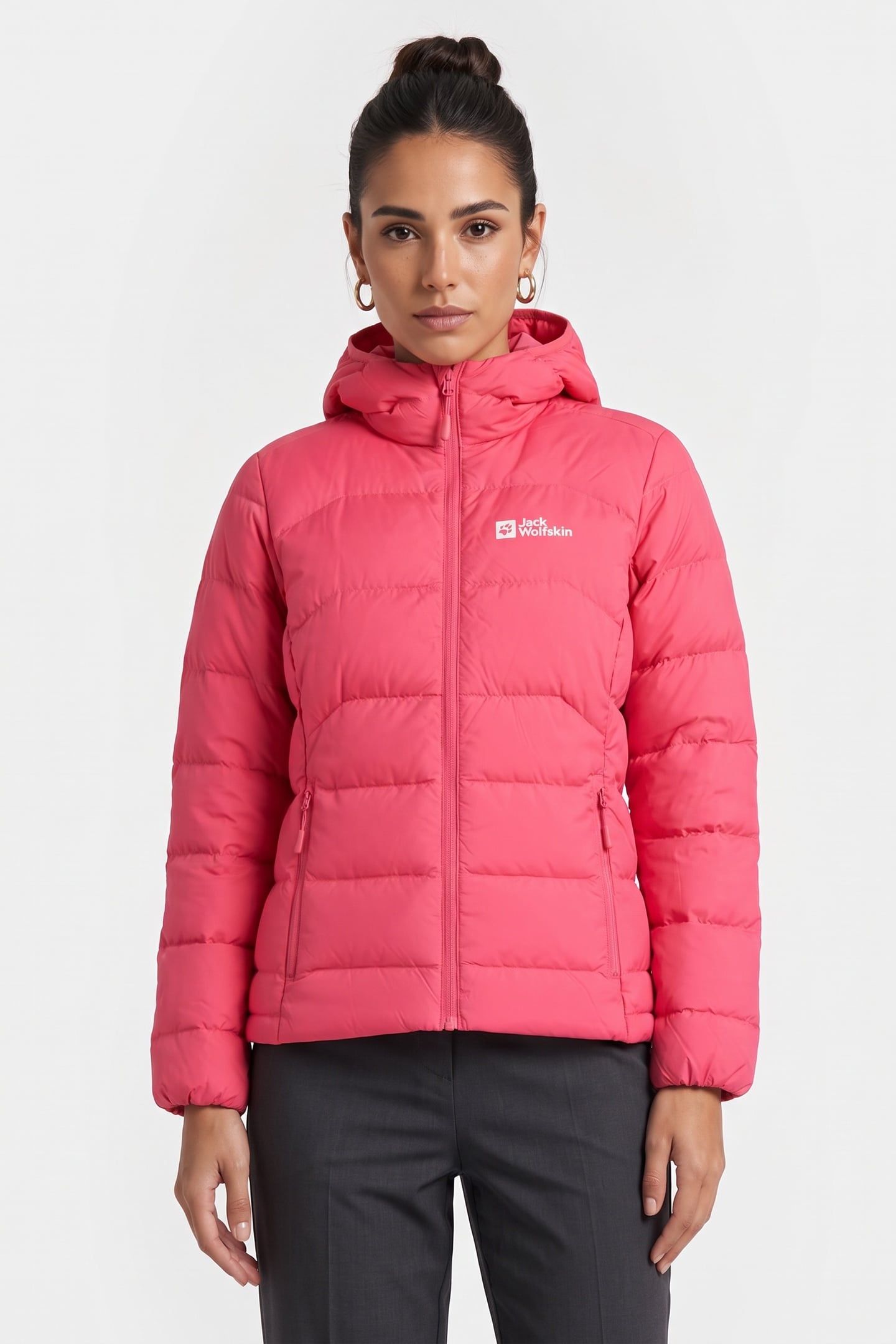 ATHER DOWN HOODY BUBBLEGUM 1