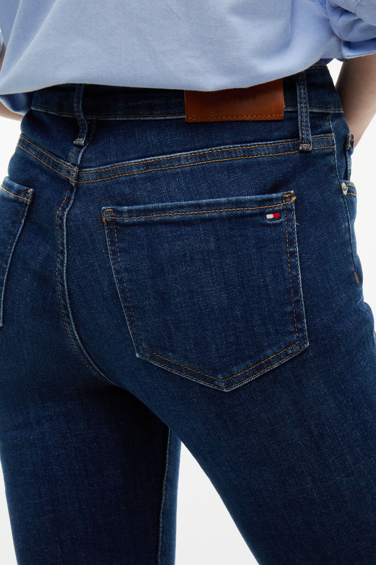 NOS COMO SKINNY MEDIUM RISE NOS DARK BLUE 8
