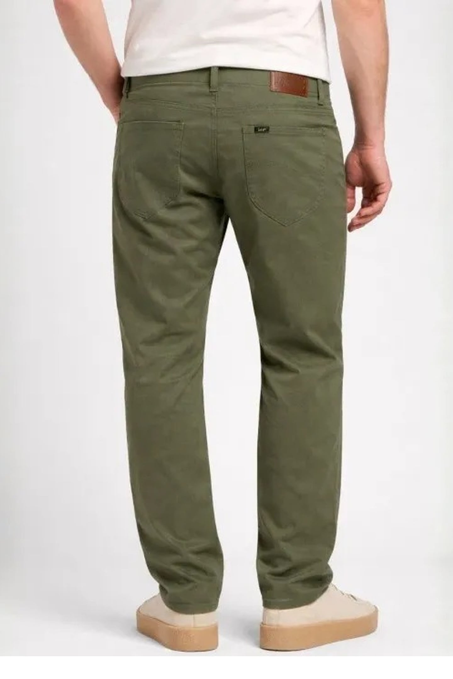 SLIM FIT MVP - OLIVE MOSS - SLIM STRAIGHT GREEN 3