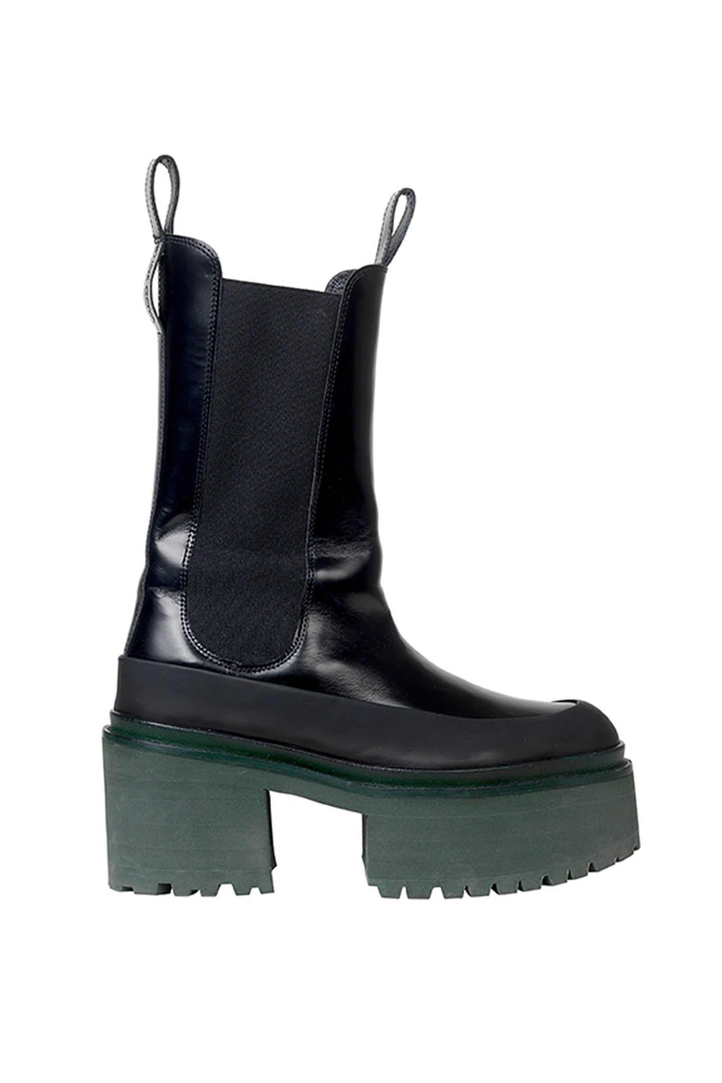 ELOISE CHELSEA PLATFORM BLACK 1