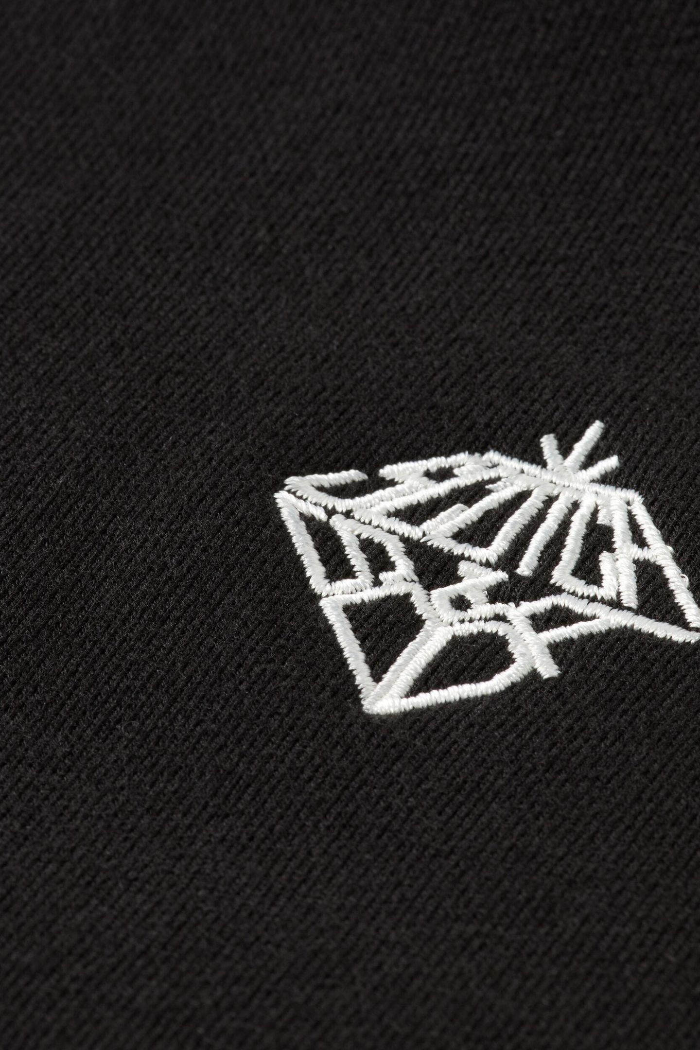 EMBROIDERED LOGO SWEATSHIRT BLACK 7