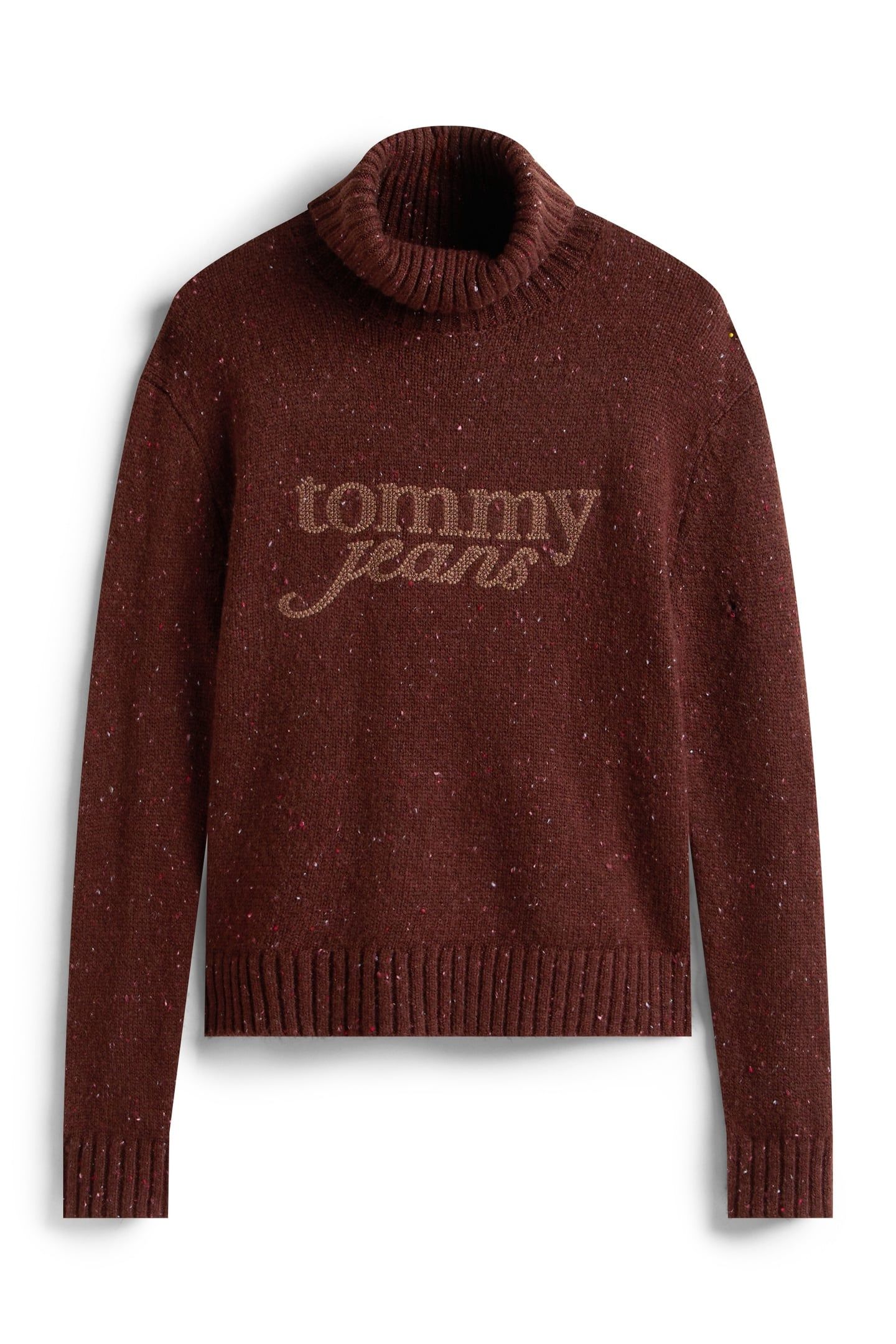 TJW NEP TURTLENECK SWEATER RICH BROWN 4