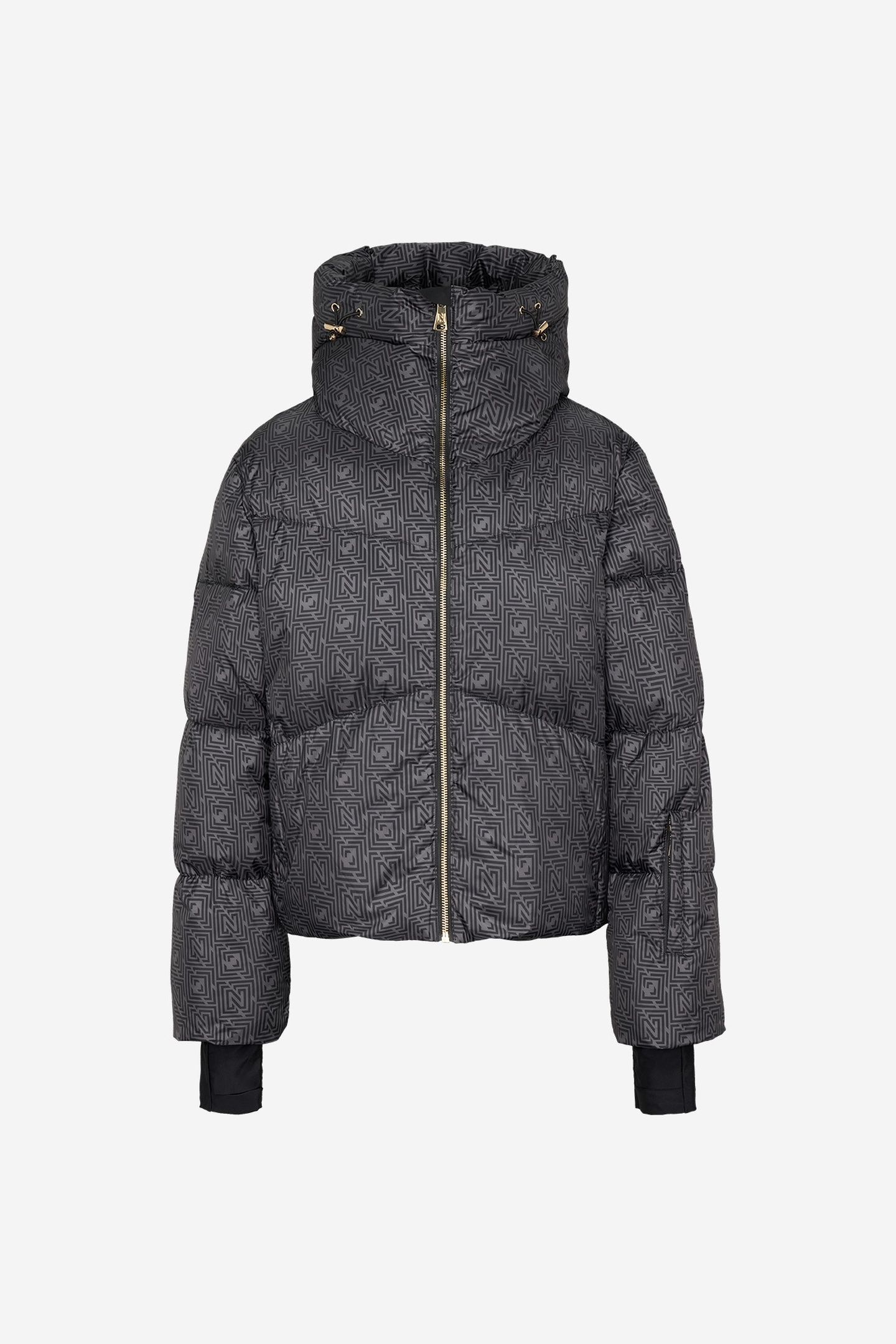 NEWPORT LOGO JACKET BLACK 3
