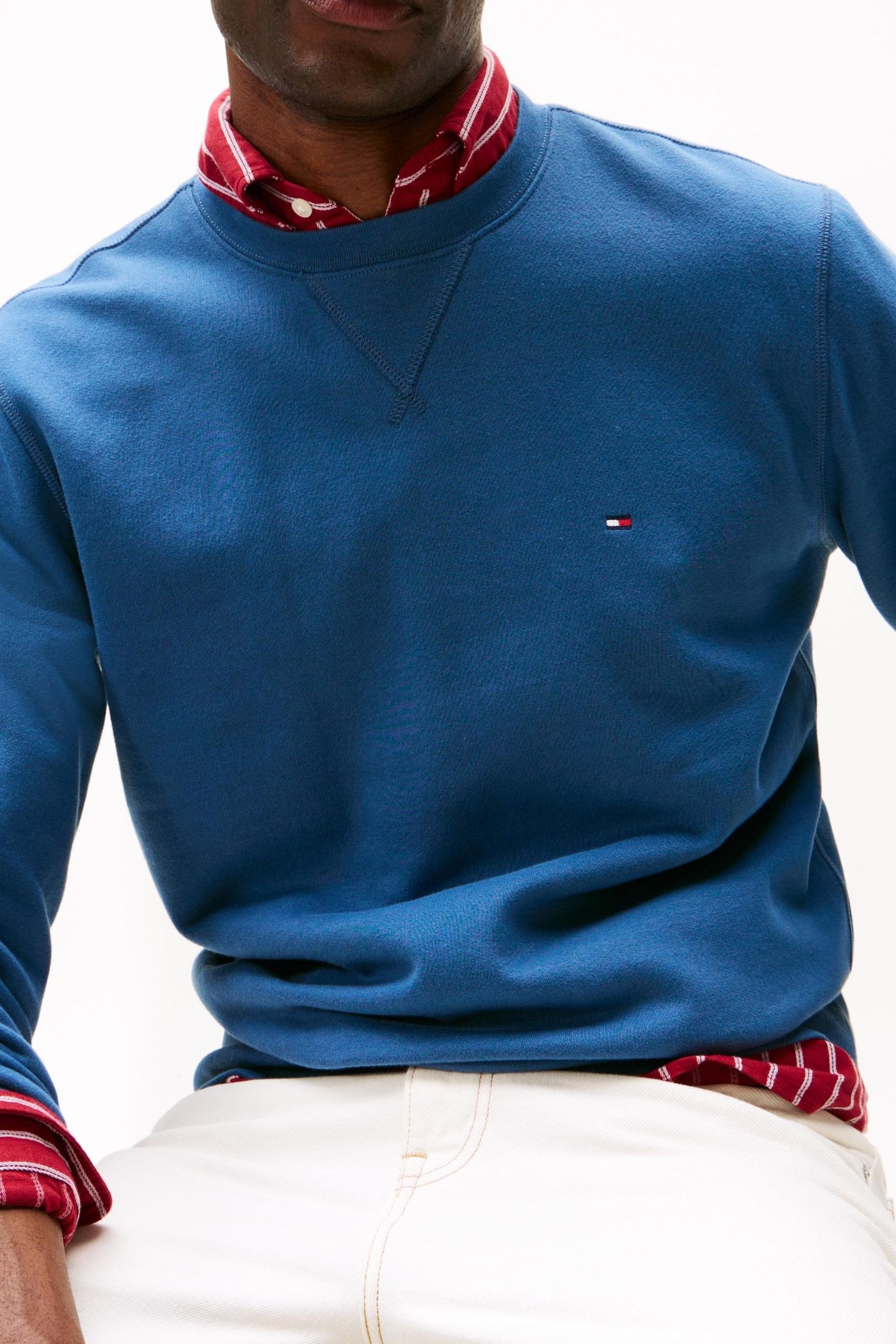 ESSENTIAL SEASONAL FLEECE AEGEAN SEA 7