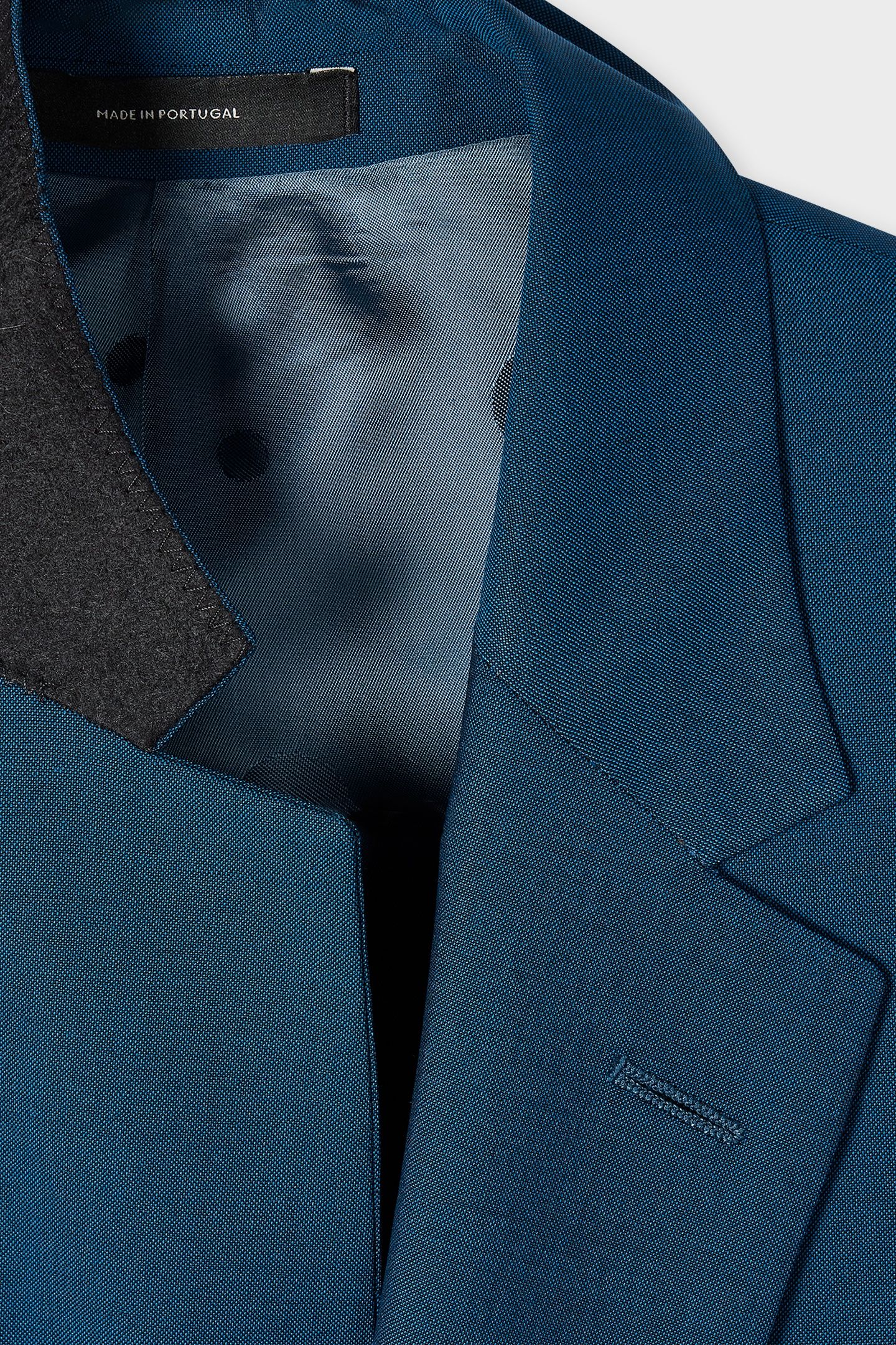 MENS TAILORED FIT 2 BUTTON SUIT NAVY 3